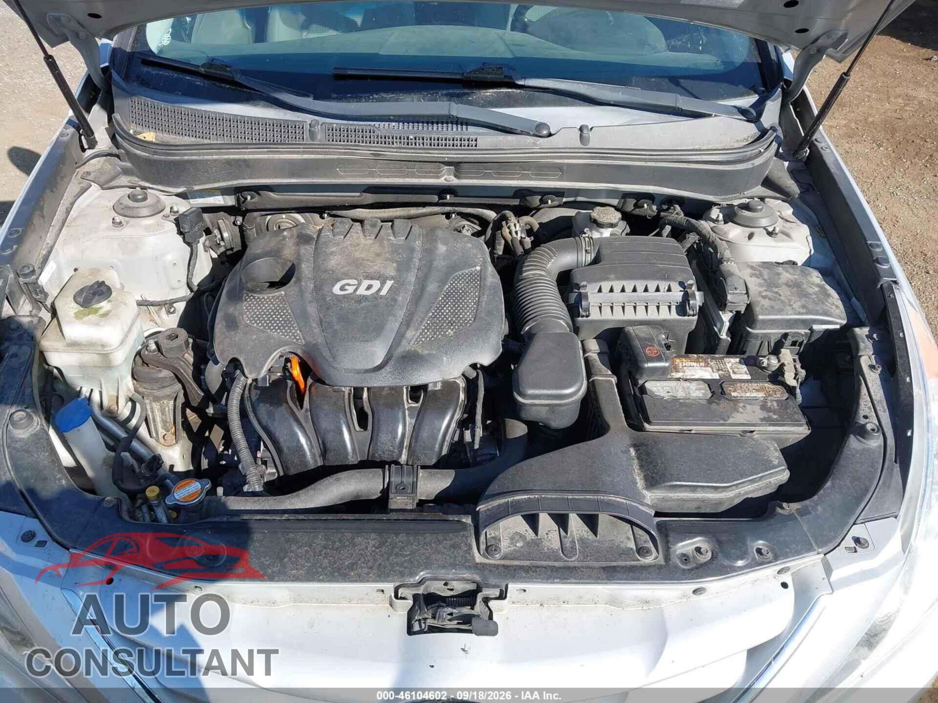 HYUNDAI SONATA 2011 - 5NPEB4AC7BH019361