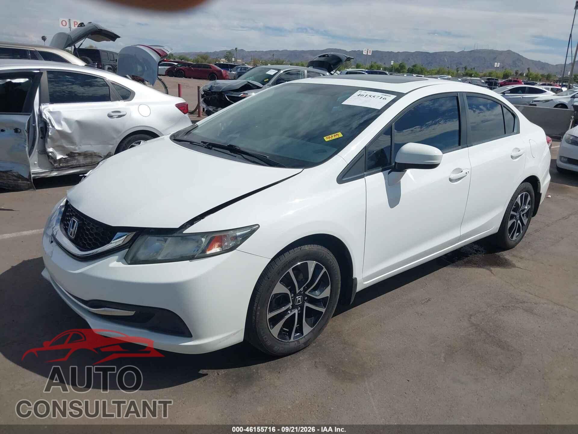 HONDA CIVIC 2014 - 19XFB2F87EE013100