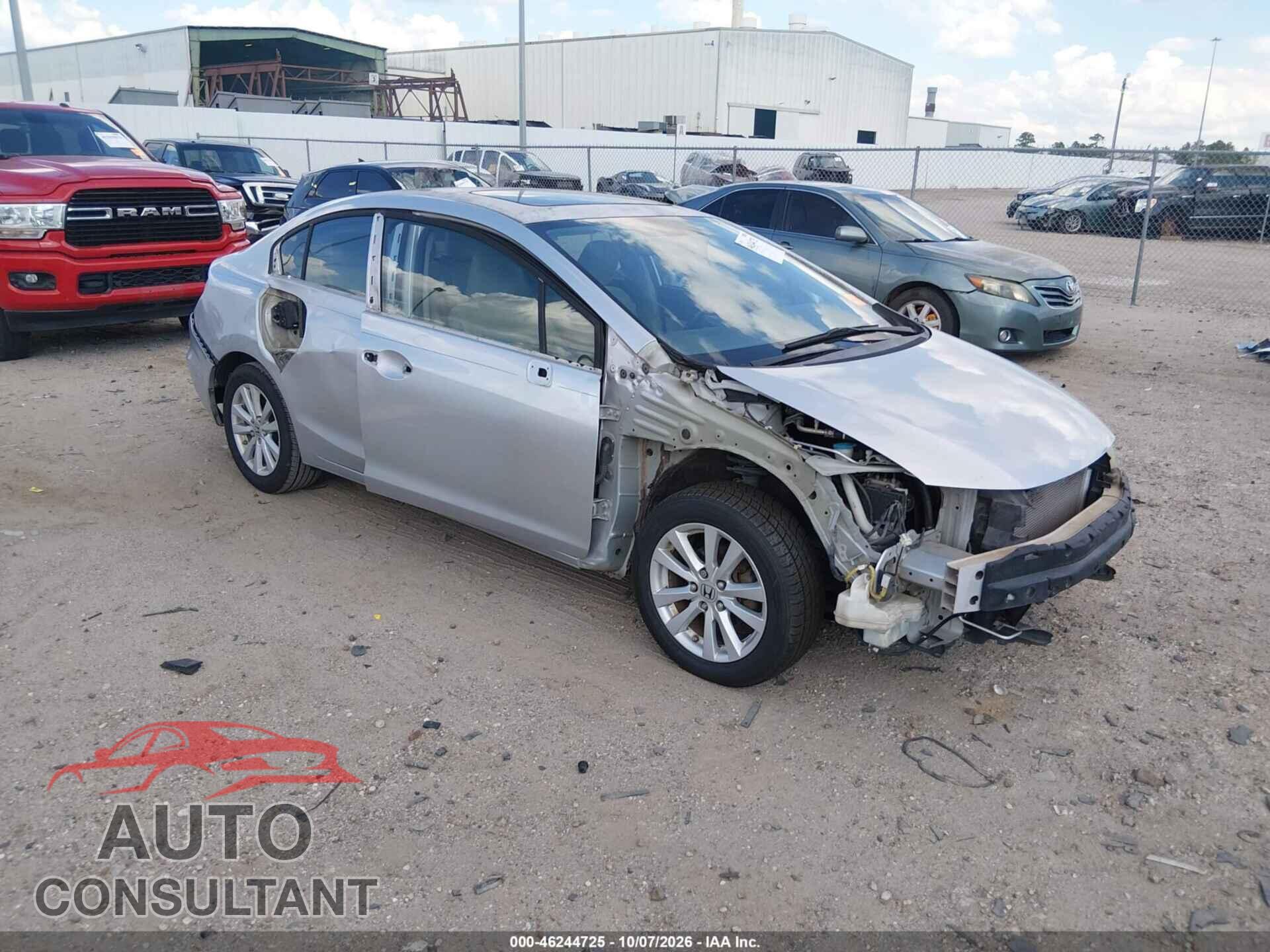HONDA CIVIC SDN 2012 - 2HGFB2F8XCH307898