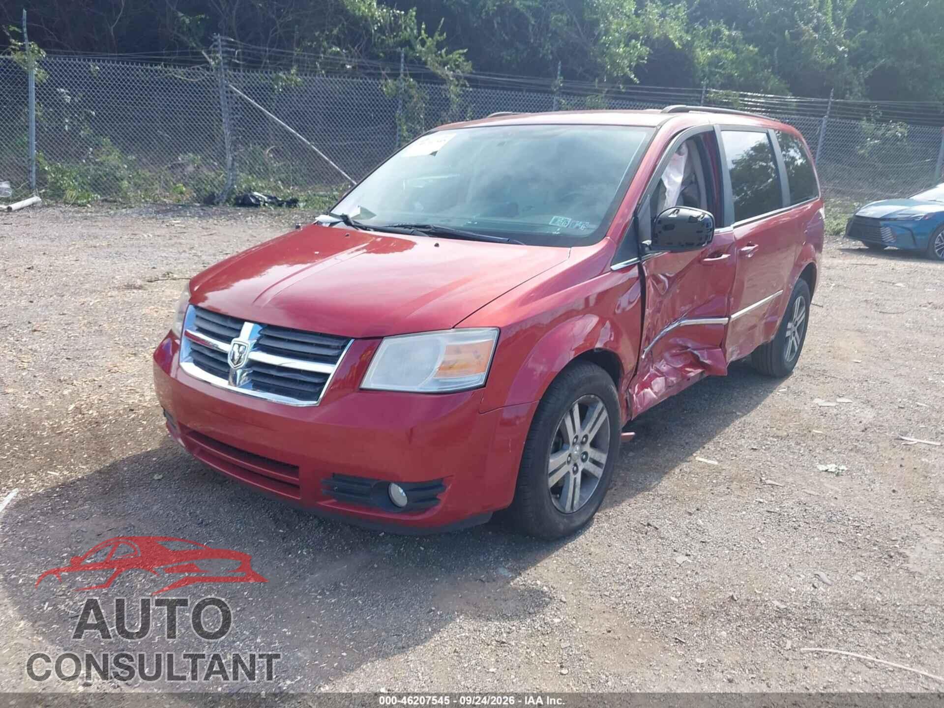 DODGE GRAND CARAVAN 2010 - 2D4RN5DX6AR130064