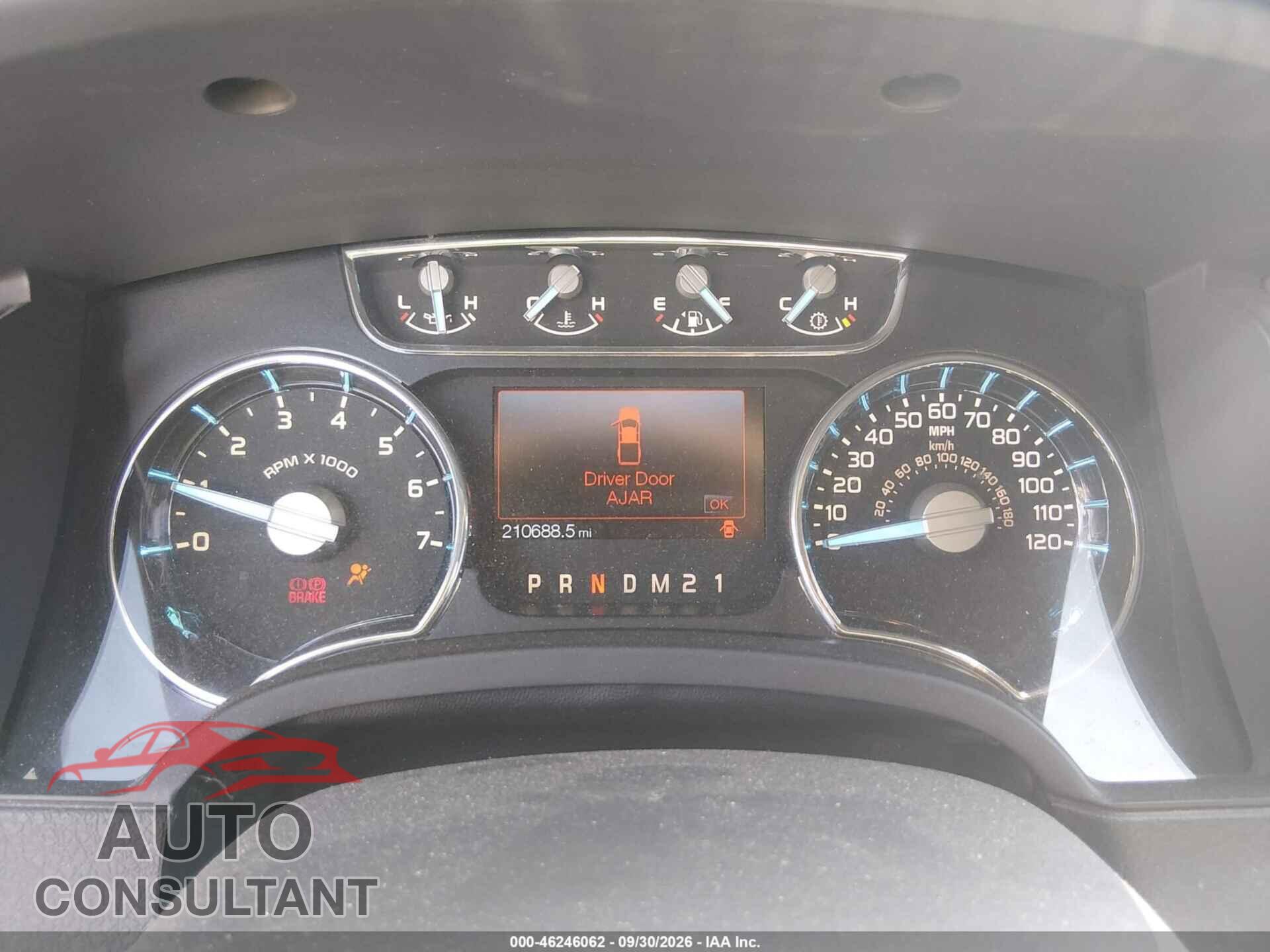 FORD F-150 2011 - 1FTFW1ET9BFC10078