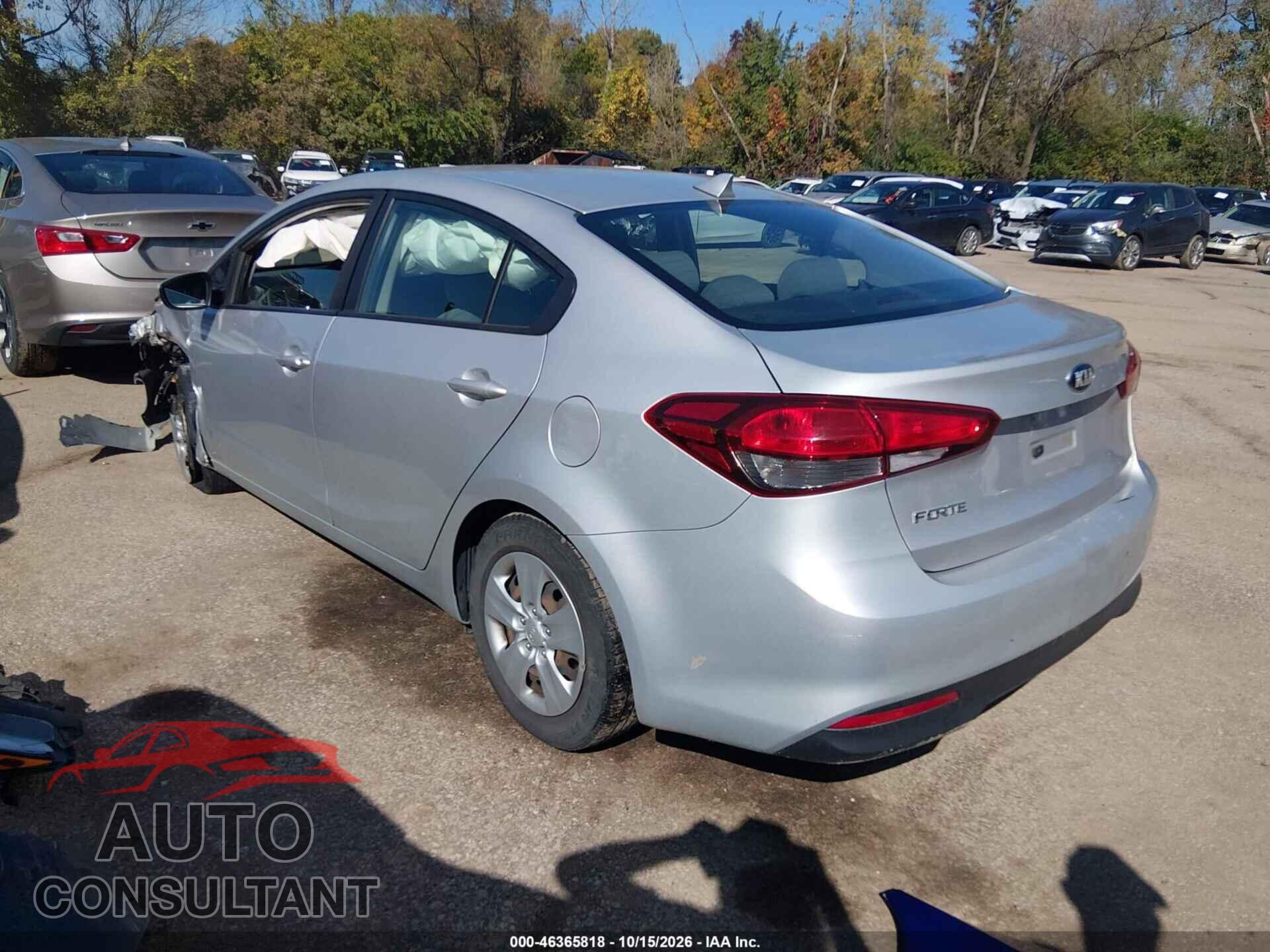 KIA FORTE 2017 - 3KPFK4A72HE070013