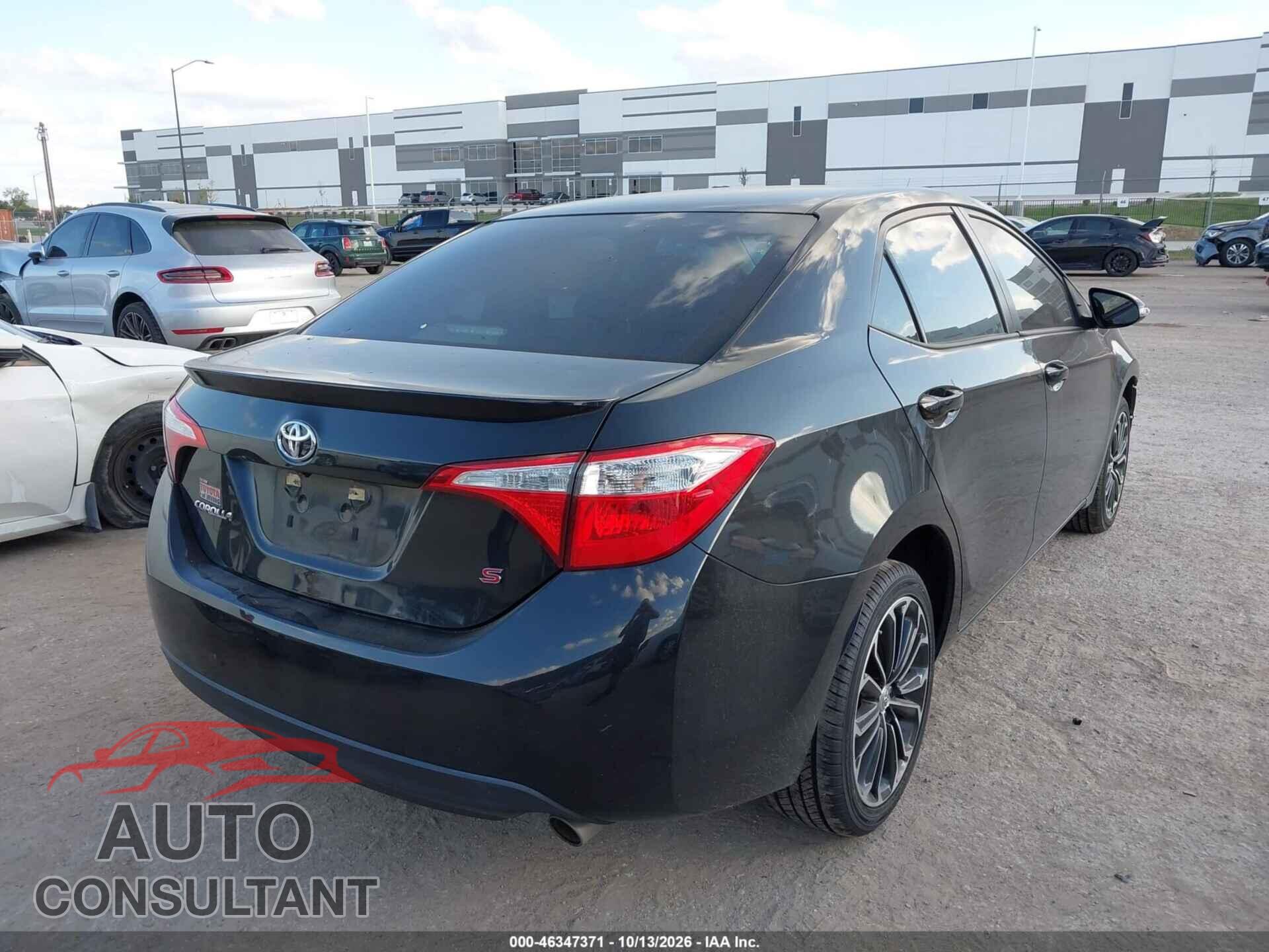 TOYOTA COROLLA 2016 - 5YFBURHE5GP415588