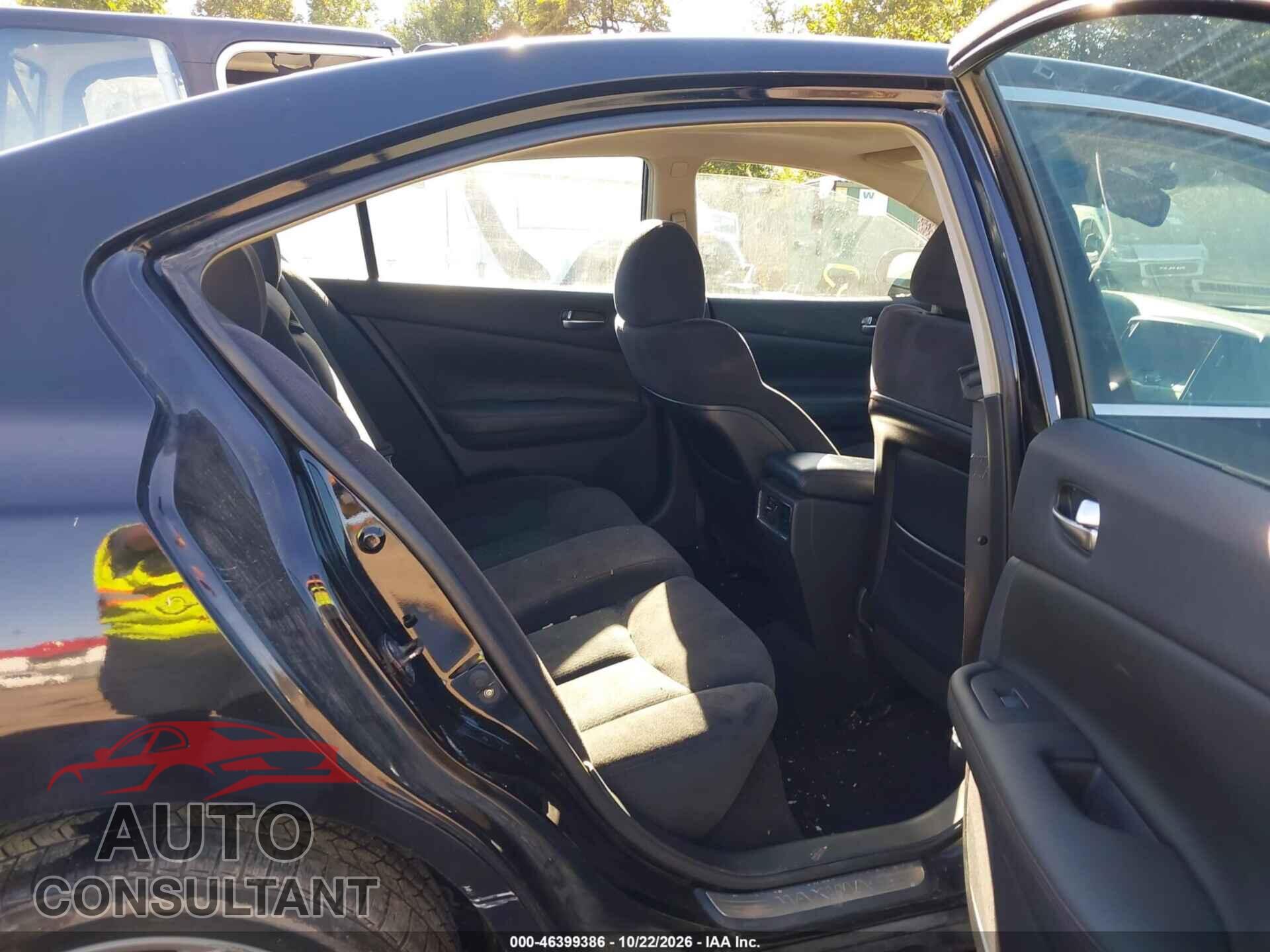 NISSAN MAXIMA 2009 - 1N4AA51E79C857619
