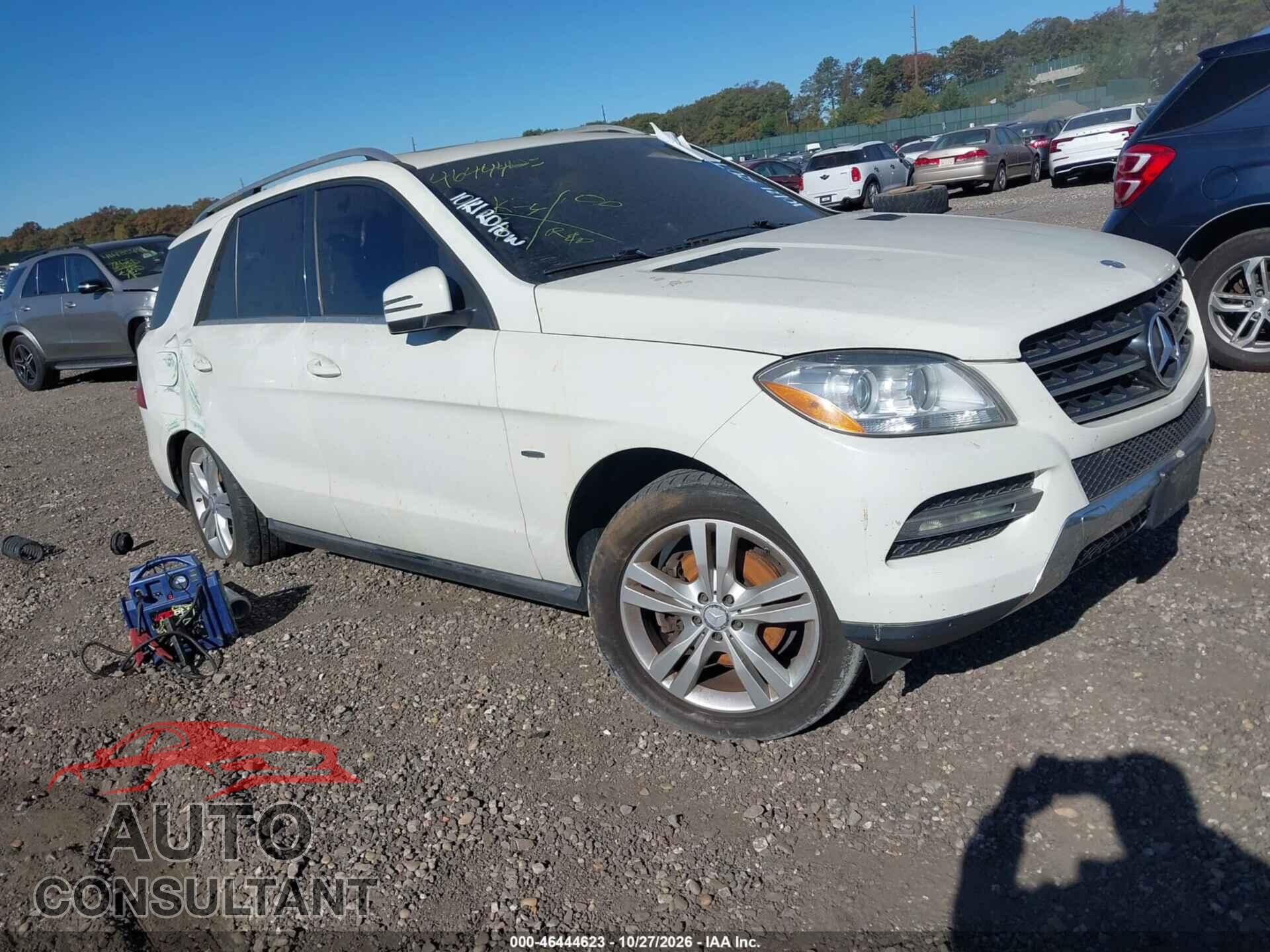 MERCEDES-BENZ ML 350 2012 - 4JGDA5HB4CA081242