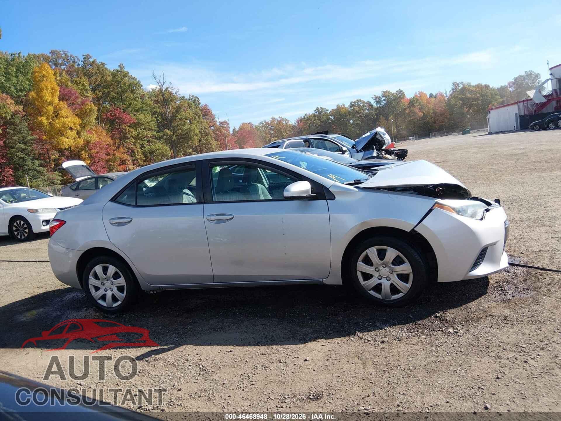 TOYOTA COROLLA 2016 - 2T1BURHE0GC577192