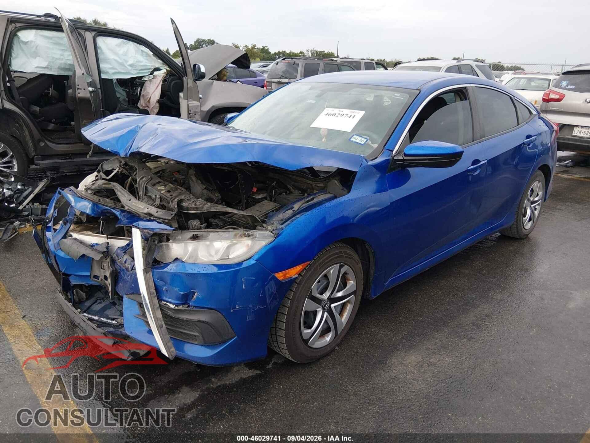 HONDA CIVIC 2018 - 2HGFC2F54JH584188