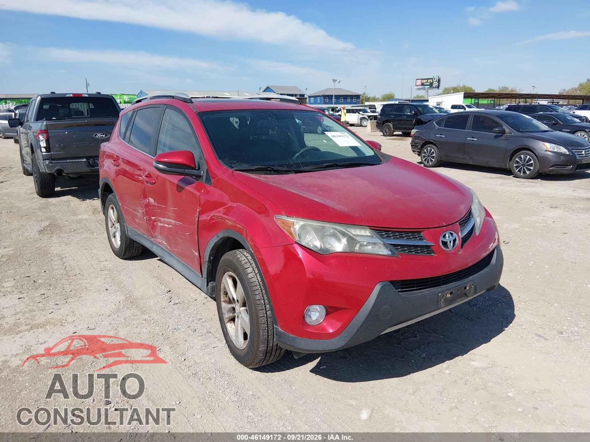 TOYOTA RAV4 2013 - 2T3RFREV4DW044132