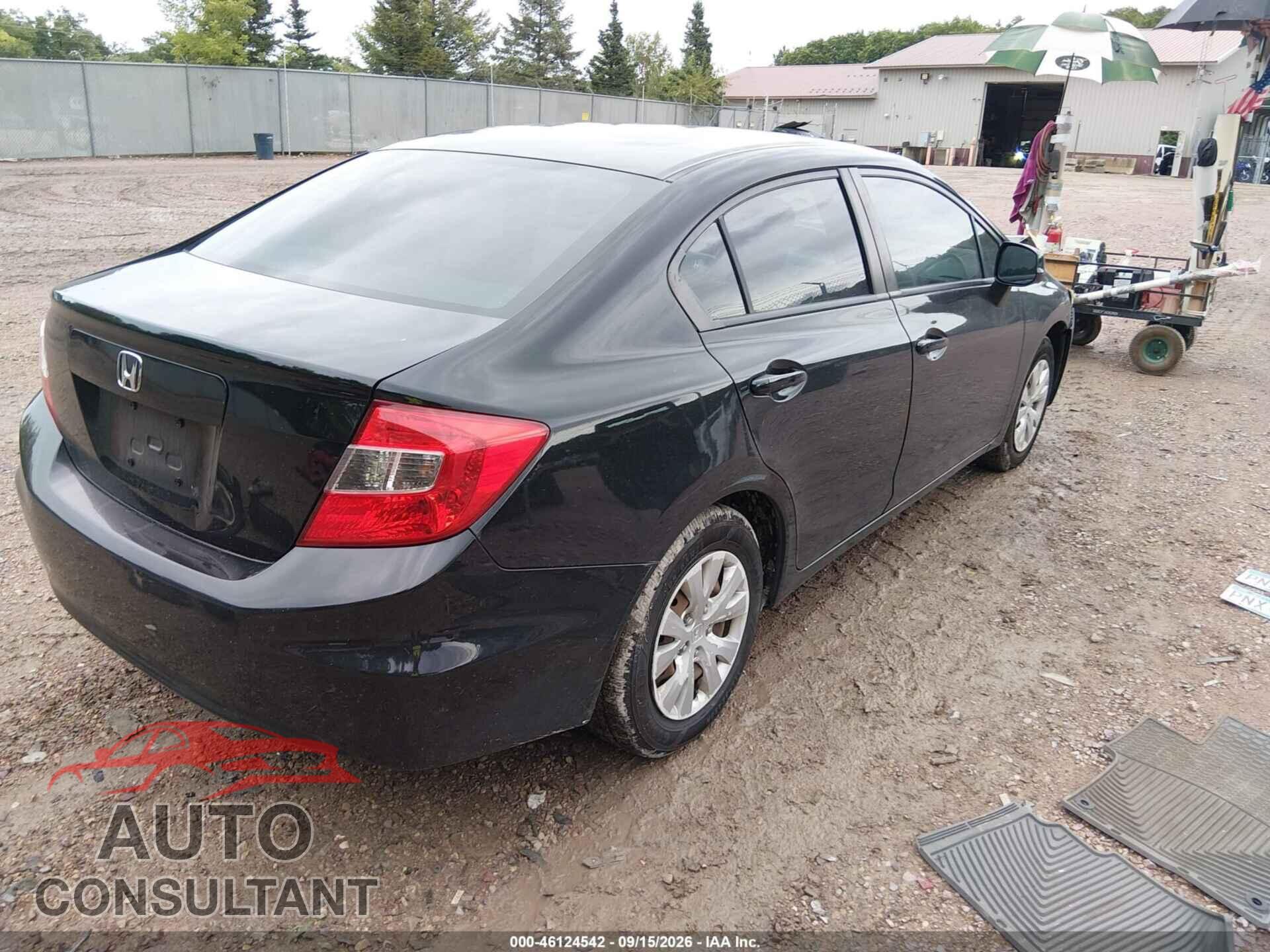 HONDA CIVIC 2012 - 2HGFB2F52CH524853