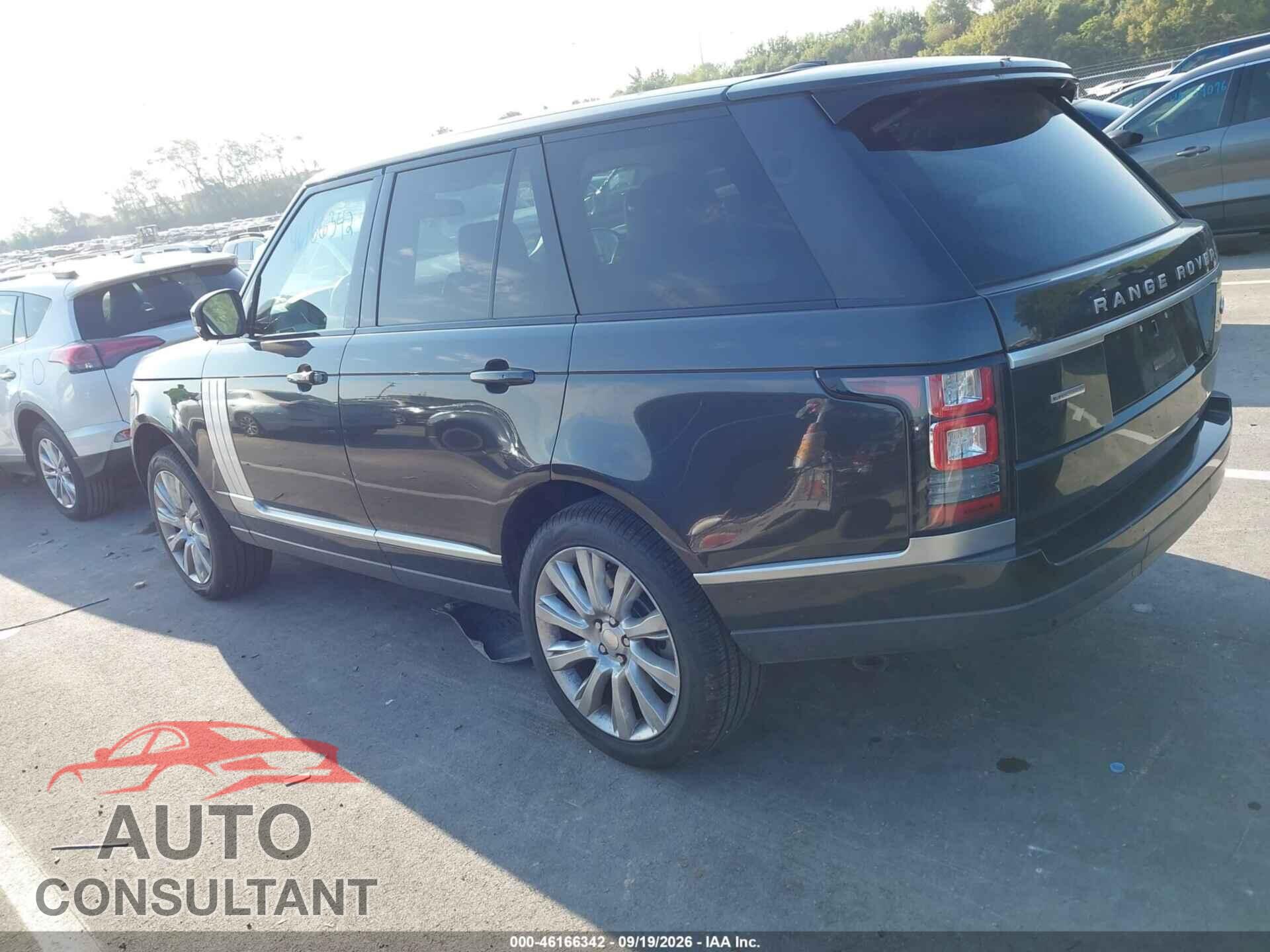 LAND ROVER RANGE ROVER 2015 - SALGS2TF1FA203737