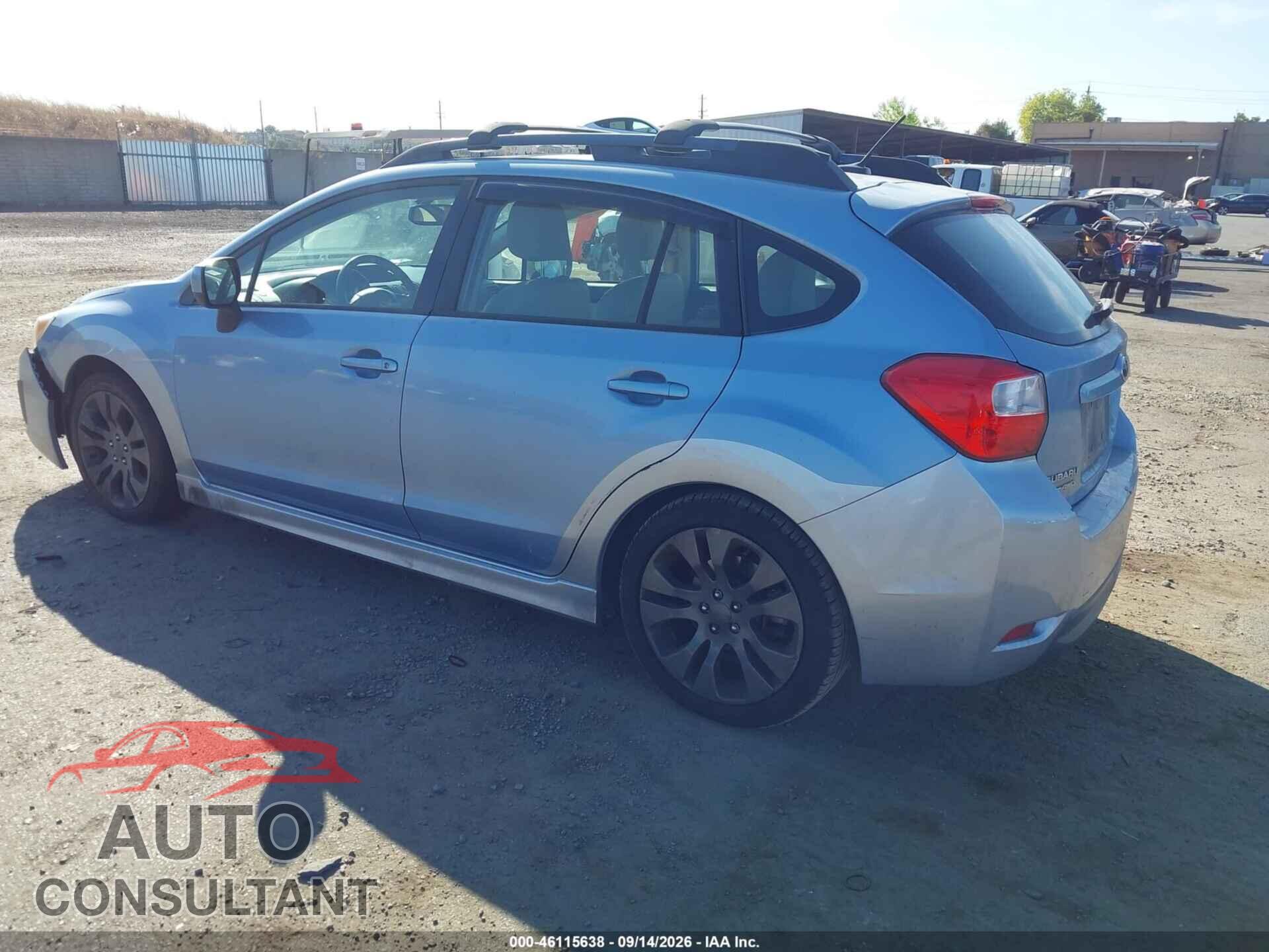SUBARU IMPREZA 2012 - JF1GPAU60CH224444