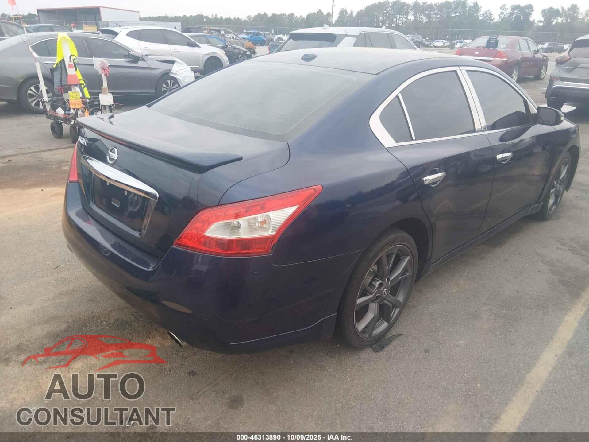 NISSAN MAXIMA 2013 - 1N4AA5AP3DC847132