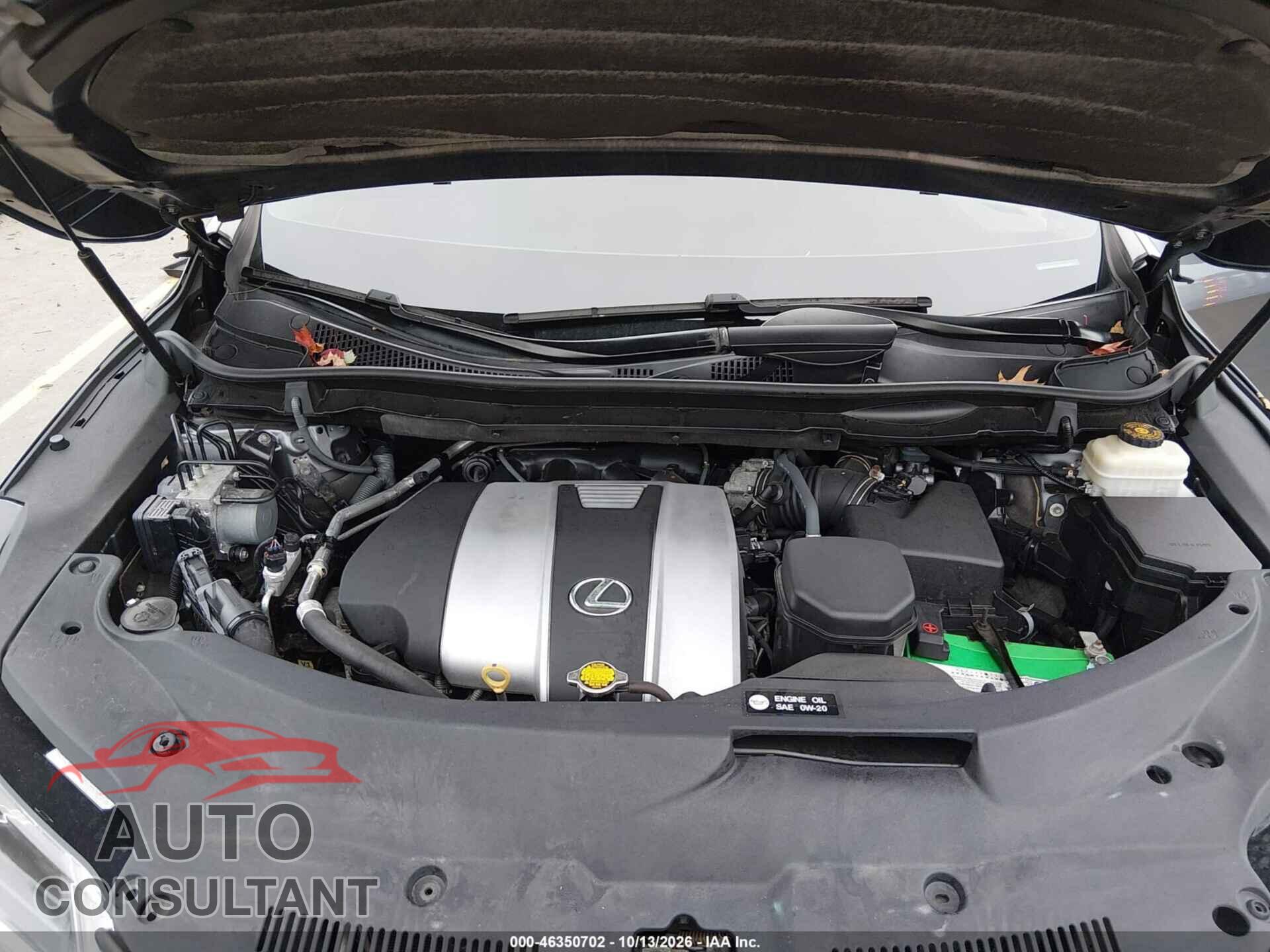 LEXUS RX 350 2016 - 2T2BZMCA7GC004424
