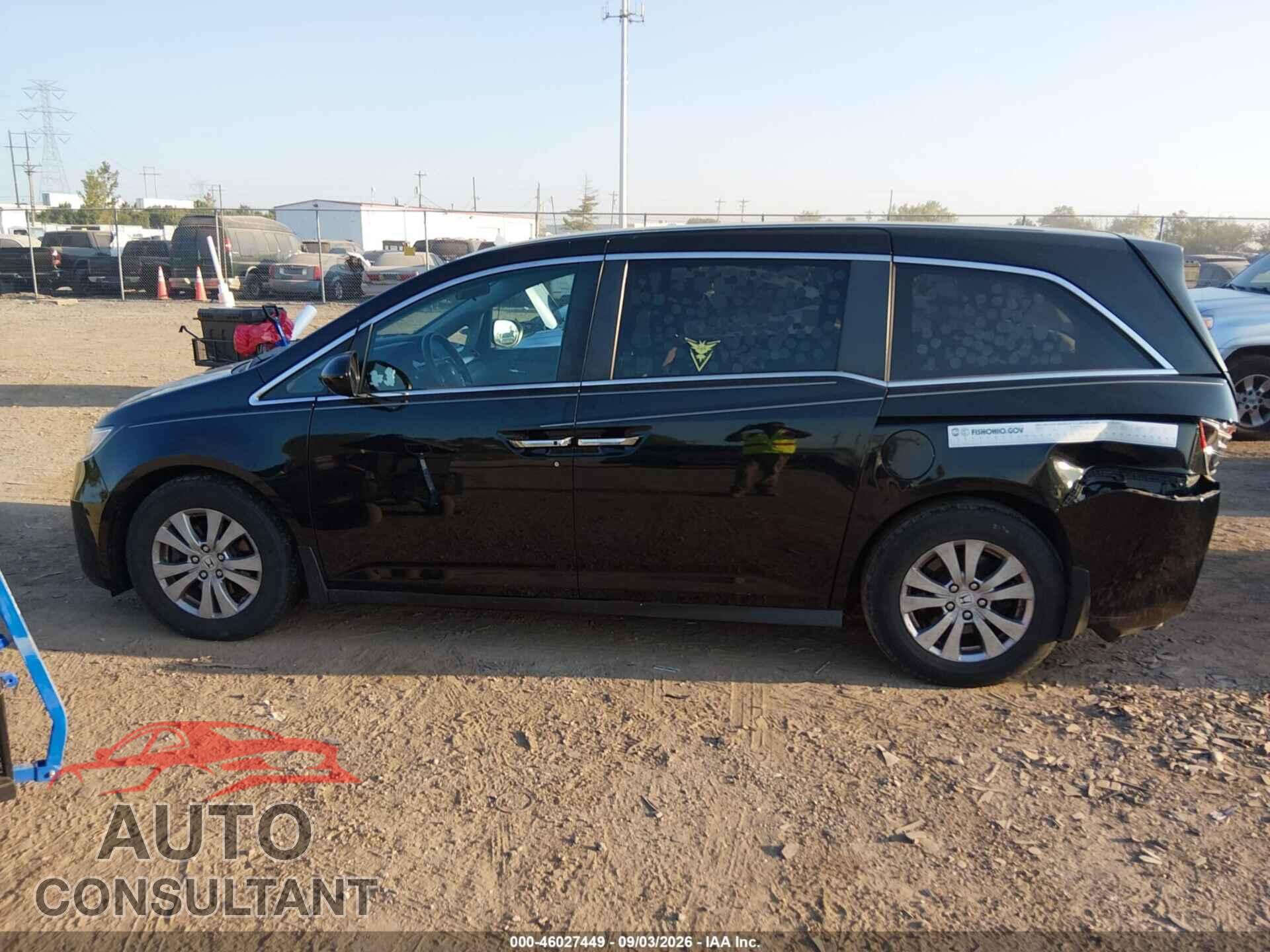 HONDA ODYSSEY 2014 - 5FNRL5H49EB045384