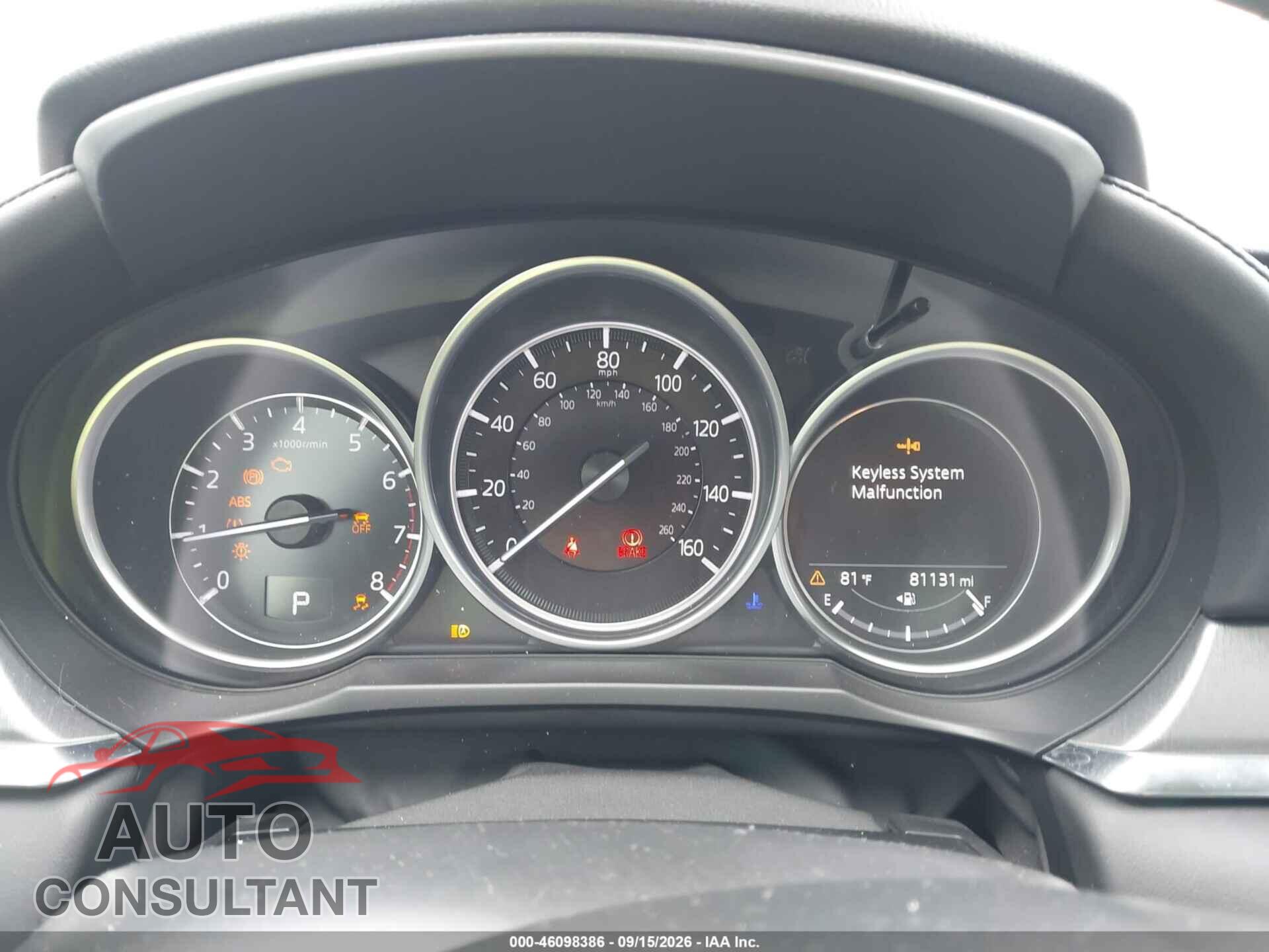 MAZDA MAZDA6 2019 - JM1GL1VM7K1505201