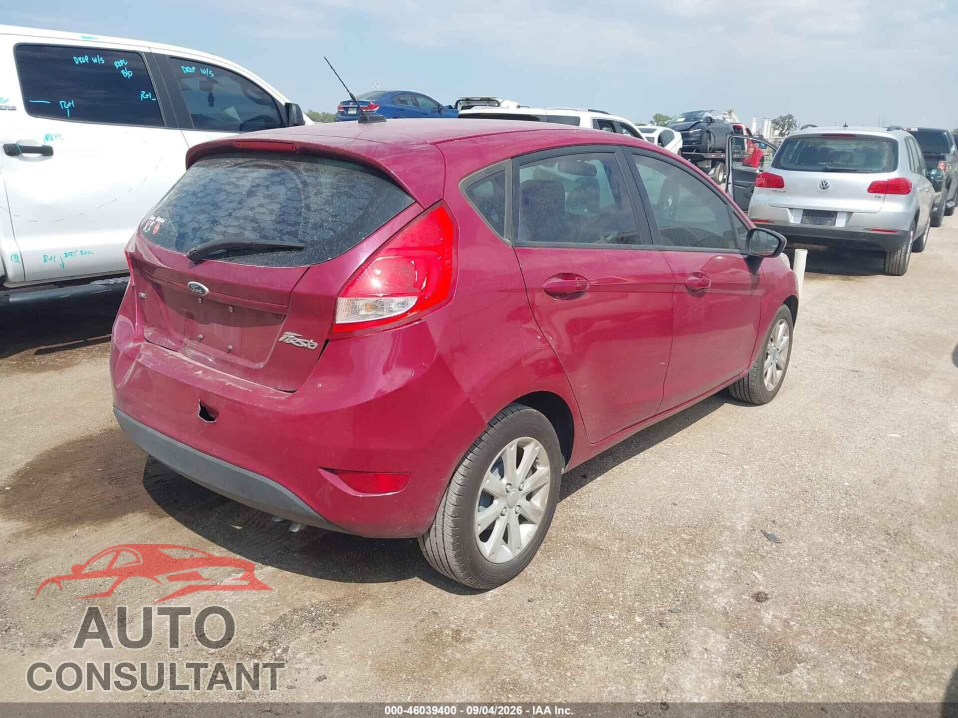FORD FIESTA 2011 - 3FADP4EJ5BM207026