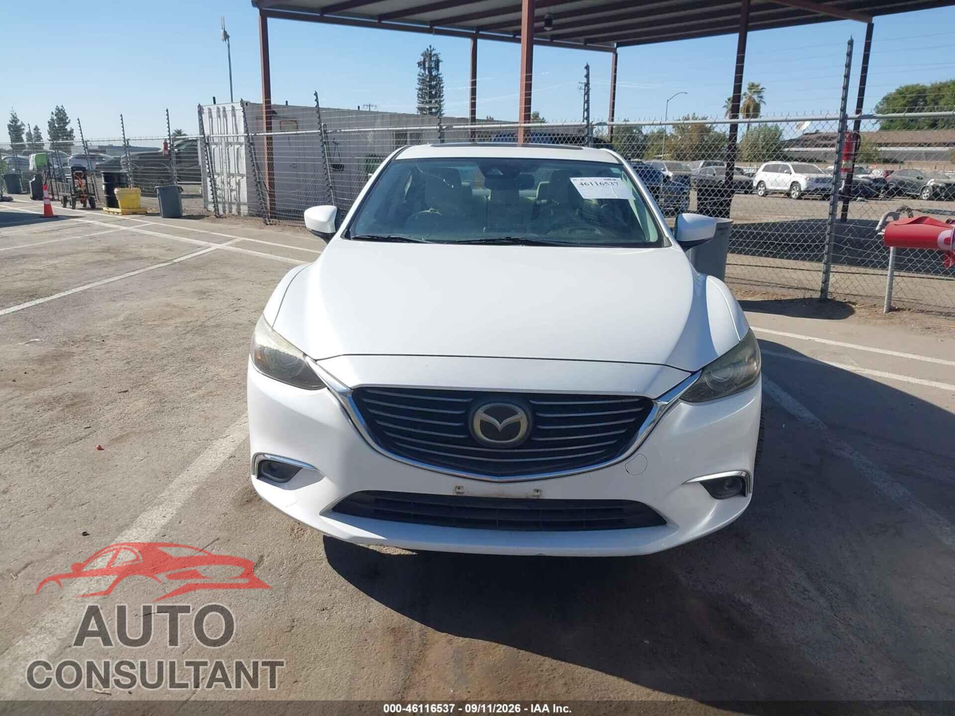 MAZDA MAZDA6 2017 - JM1GL1W58H1104384