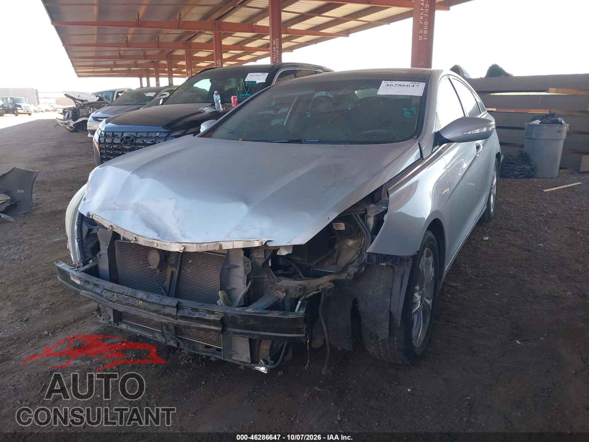 HYUNDAI SONATA 2012 - 5NPEC4ACXCH360297
