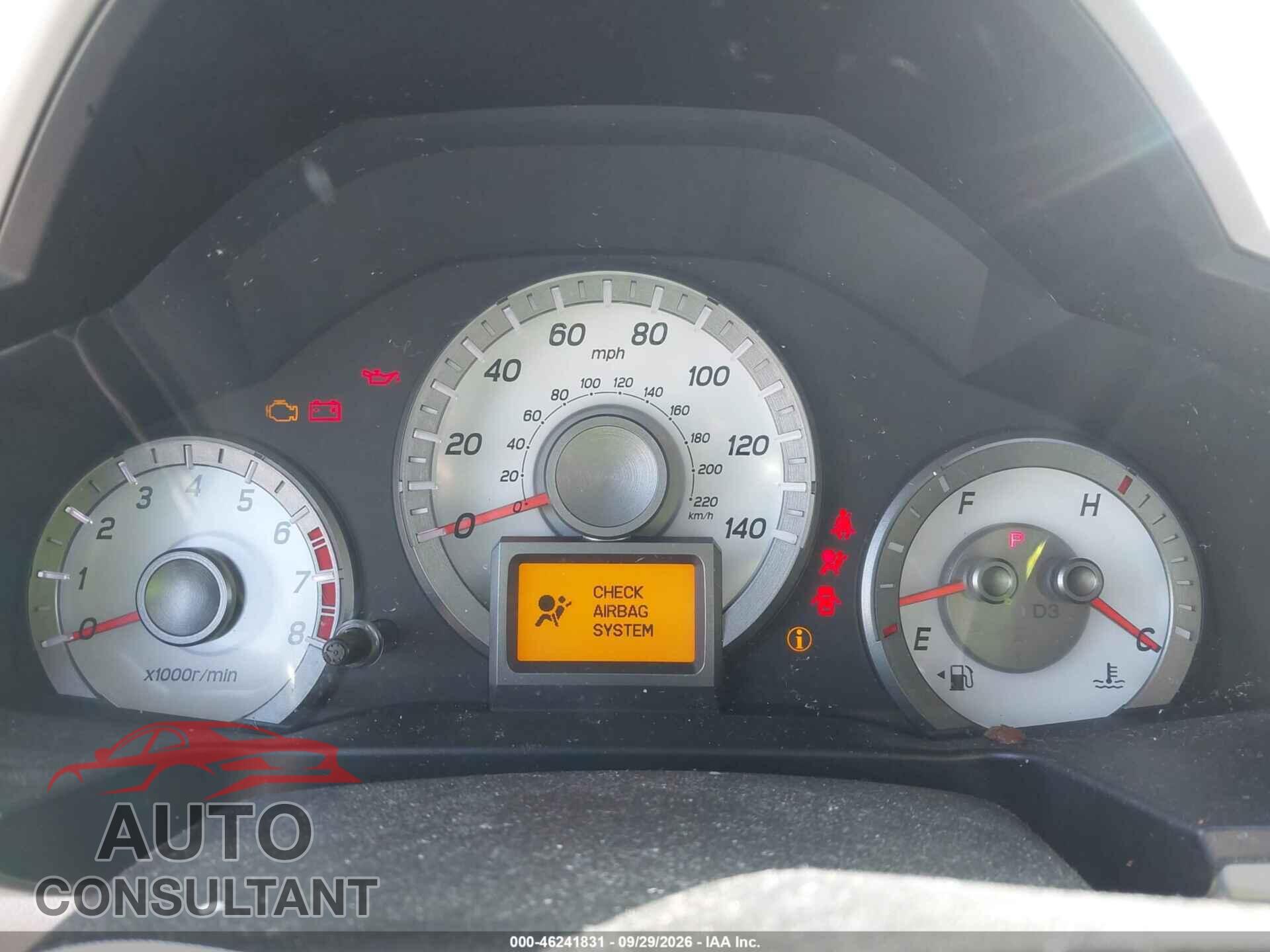 HONDA PILOT 2013 - 5FNYF4H99DB024820