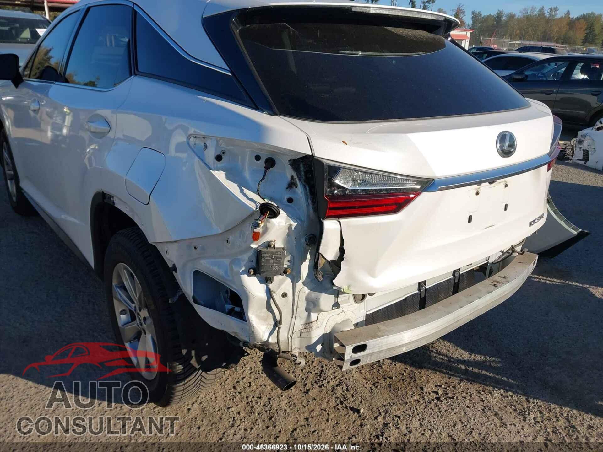 LEXUS RX 350 2019 - 2T2BZMCA8KC170394