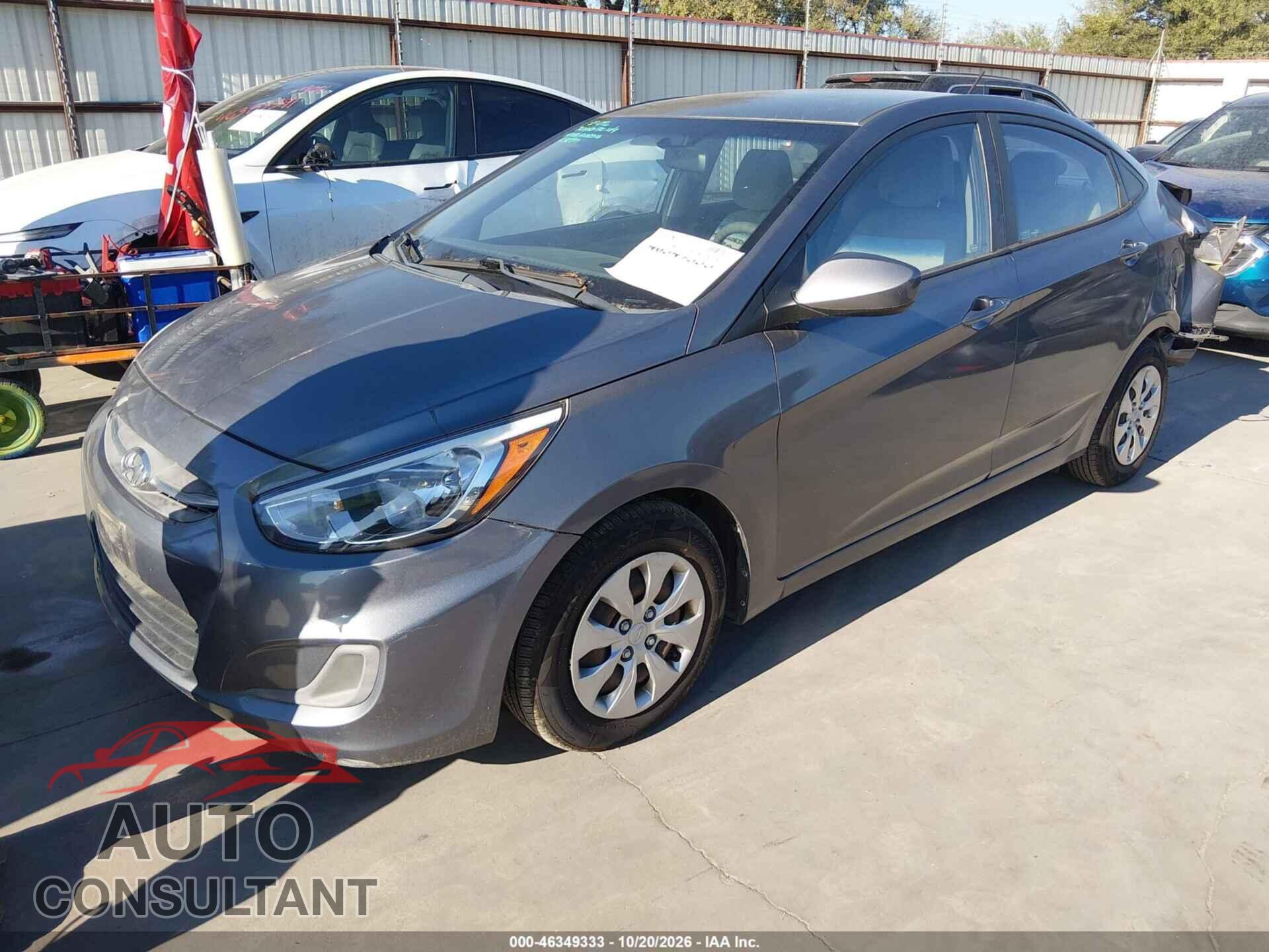 HYUNDAI ACCENT 2017 - KMHCT4AE4HU317026
