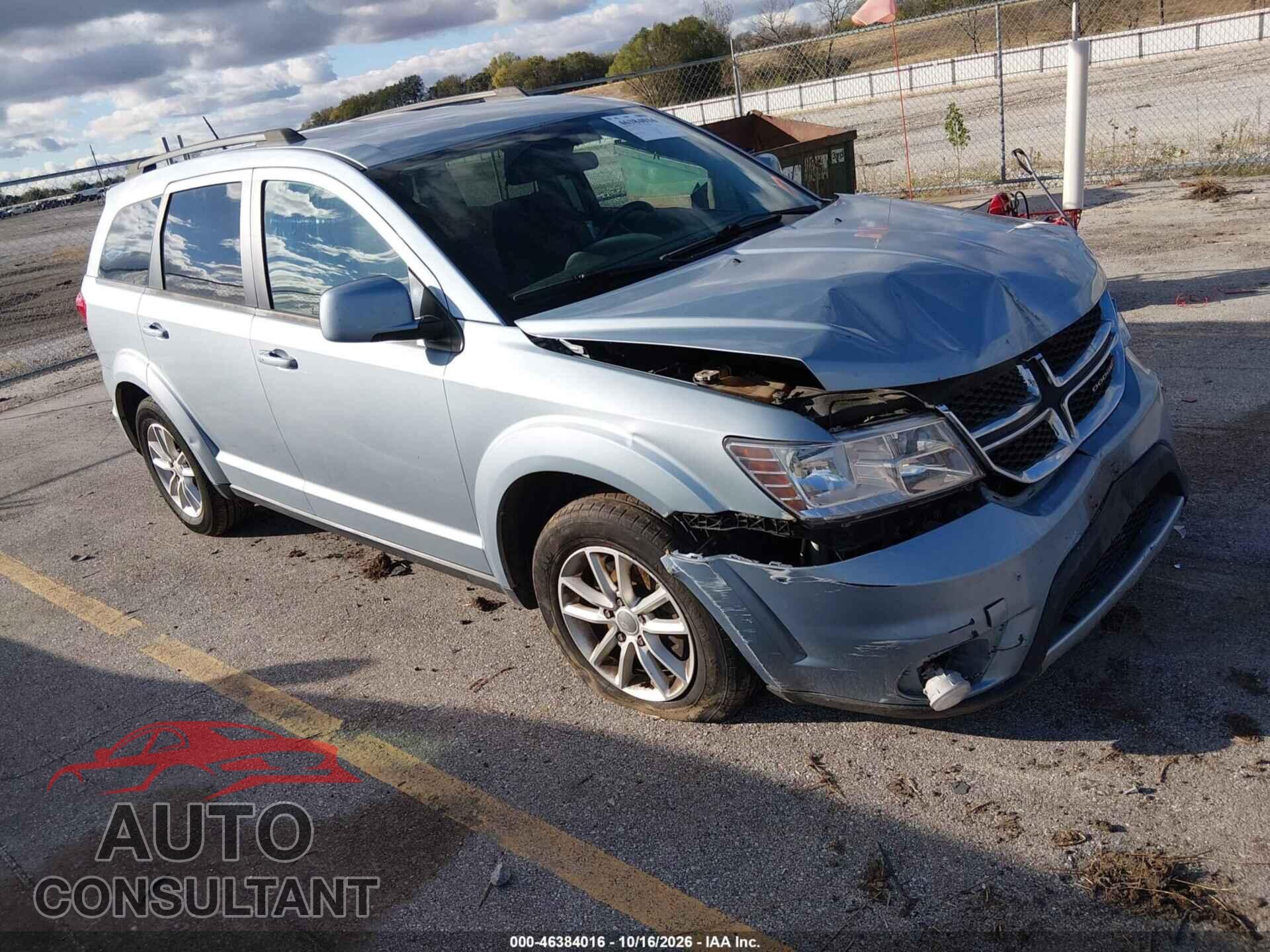 DODGE JOURNEY 2013 - 3C4PDDBG4DT716641