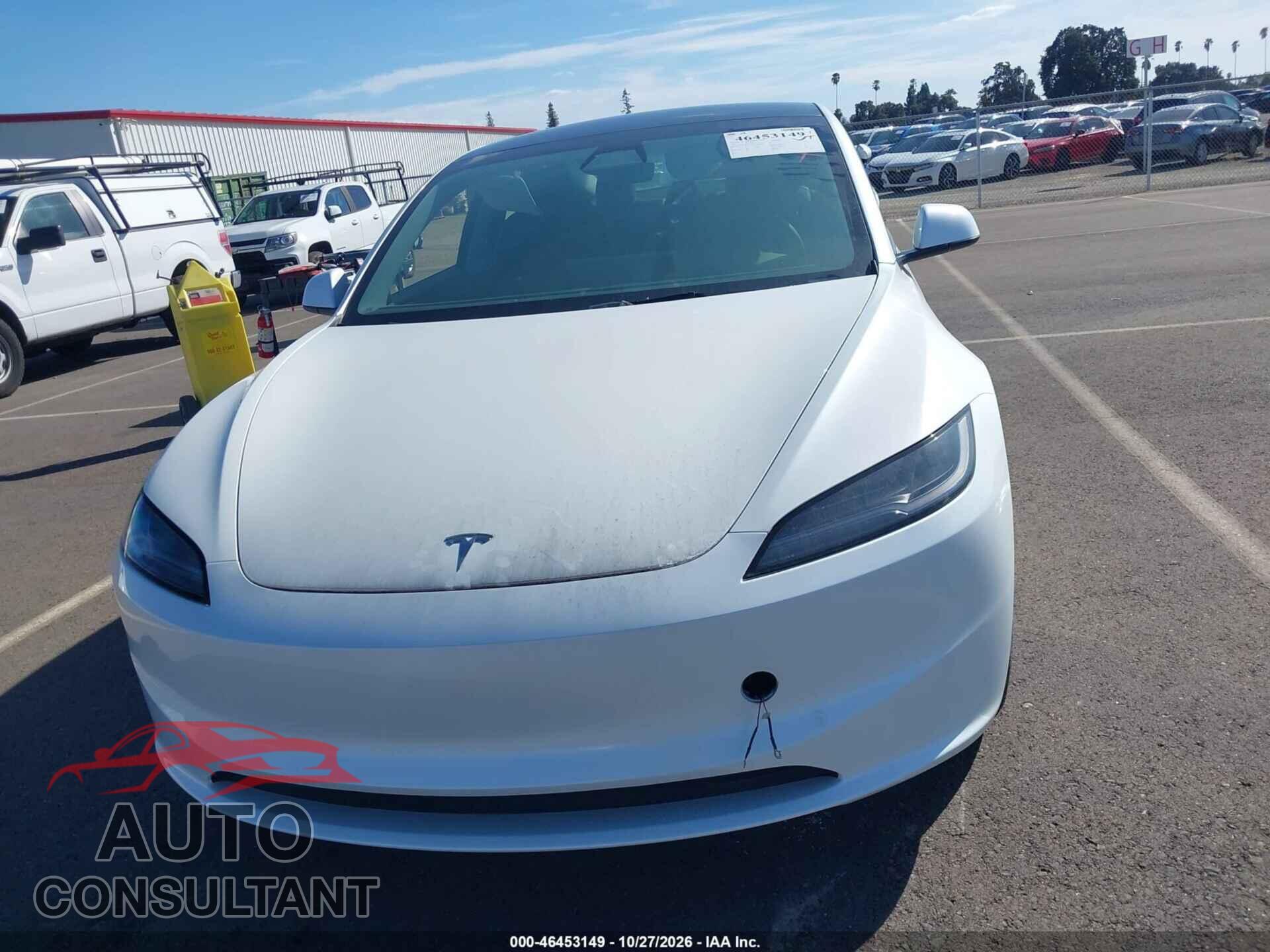 TESLA MODEL 3 2025 - 5YJ3E1EA1SF901873