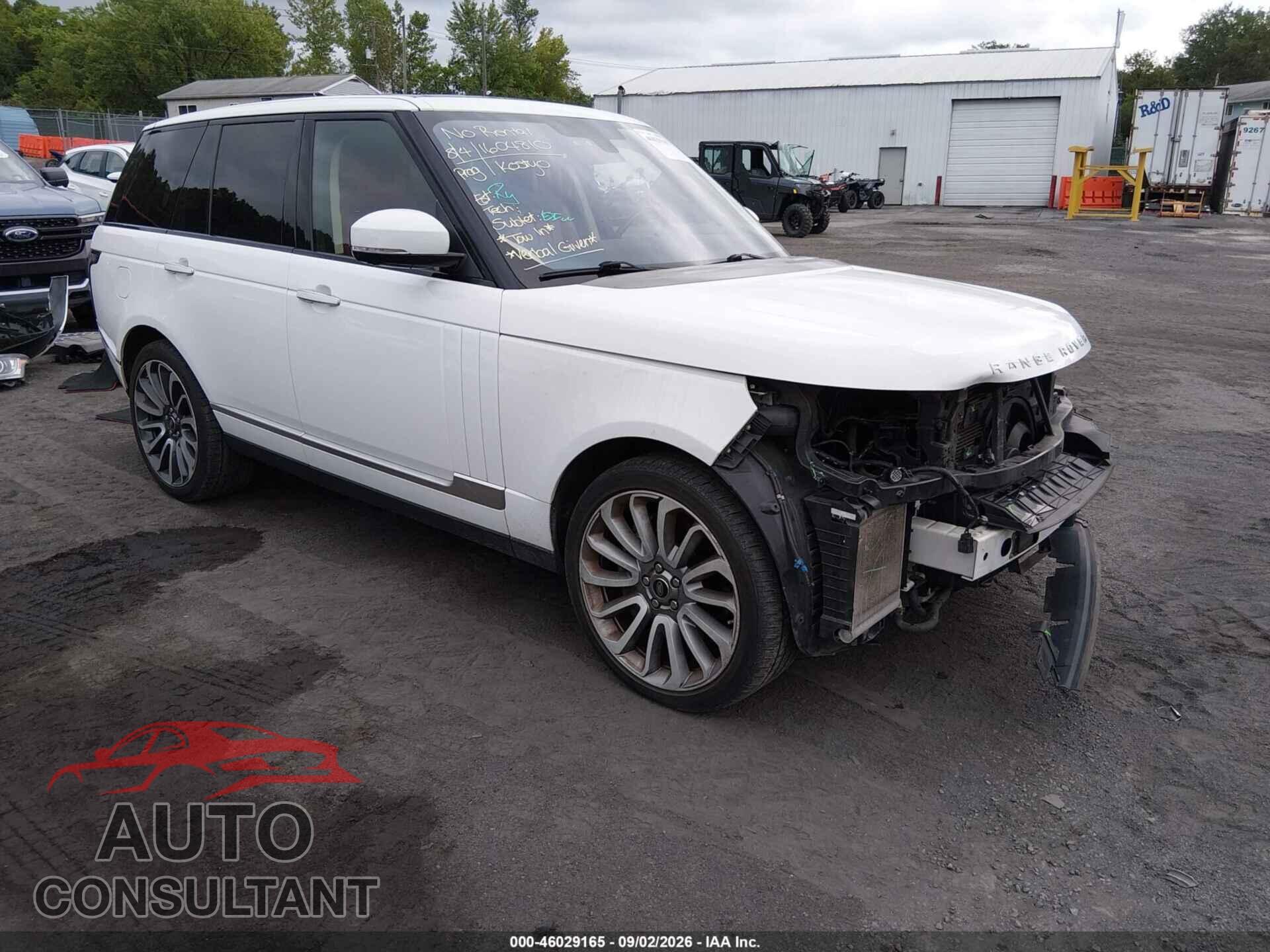 LAND ROVER RANGE ROVER 2014 - SALGV2TF1EA177565