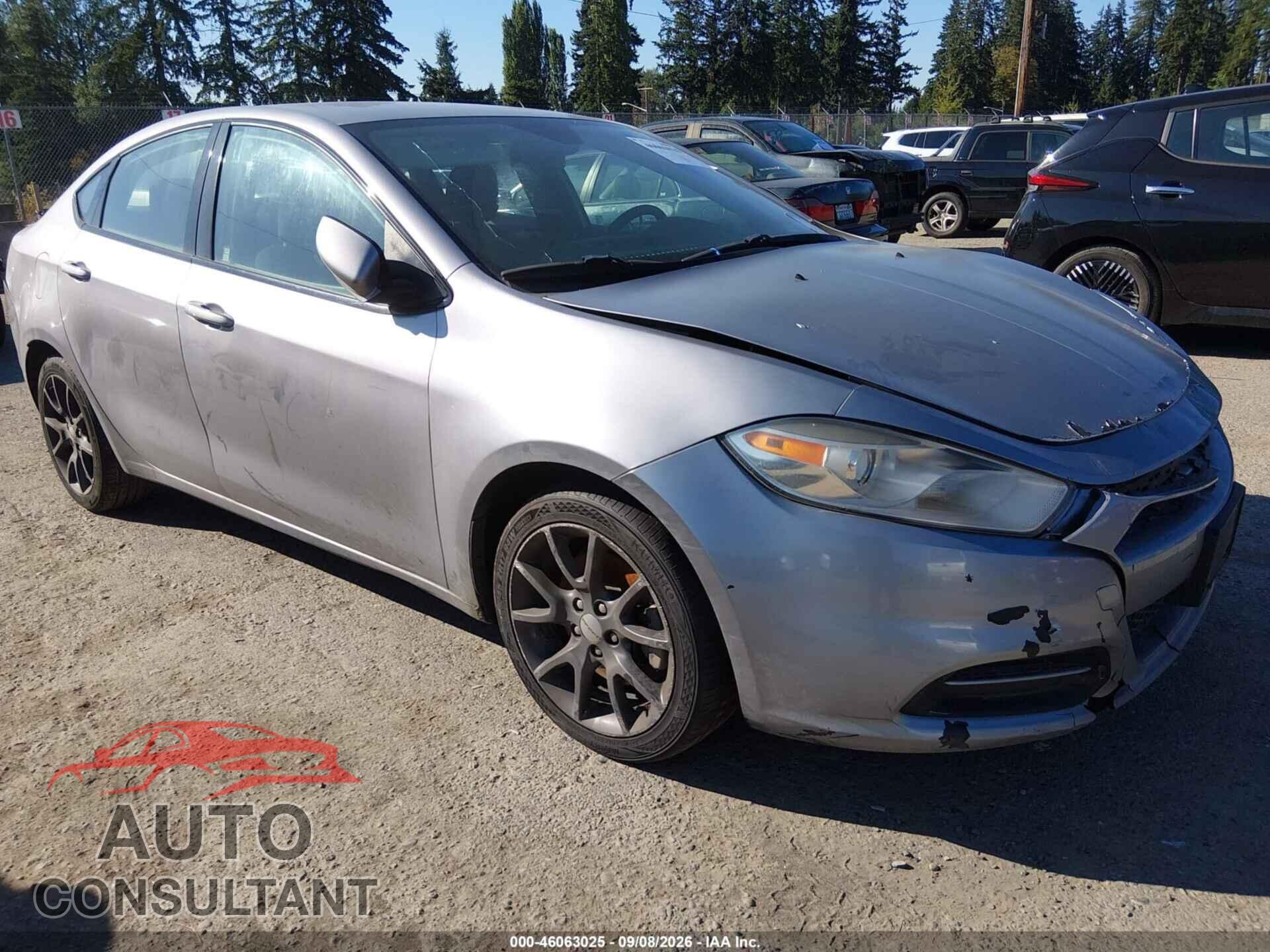 DODGE DART 2016 - 1C3CDFAA3GD529798