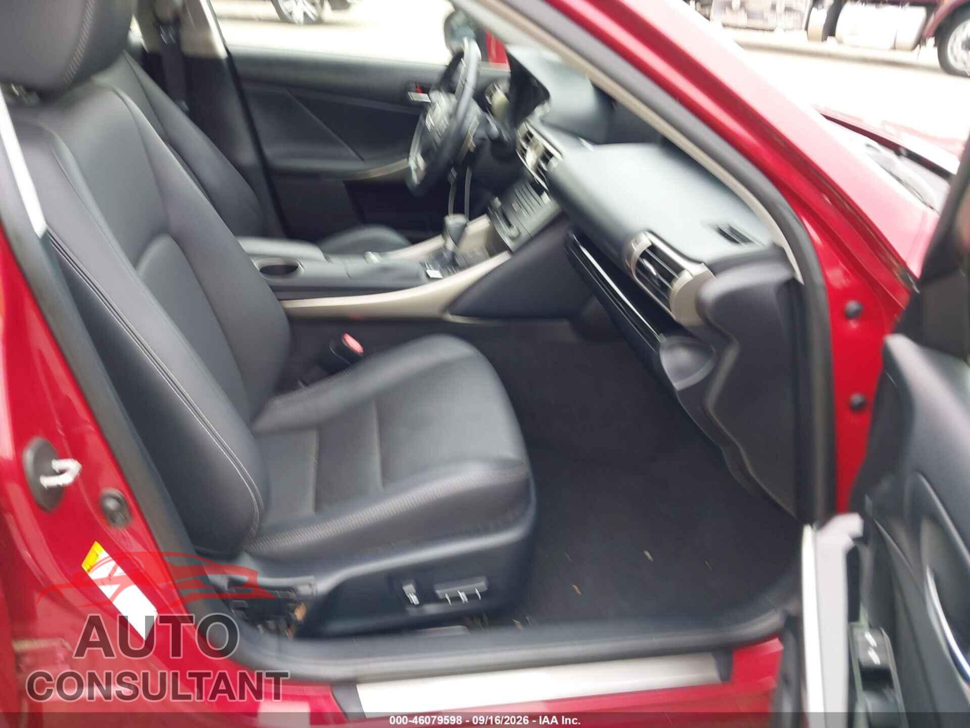 LEXUS IS 250 2015 - JTHCF1D28F5021735