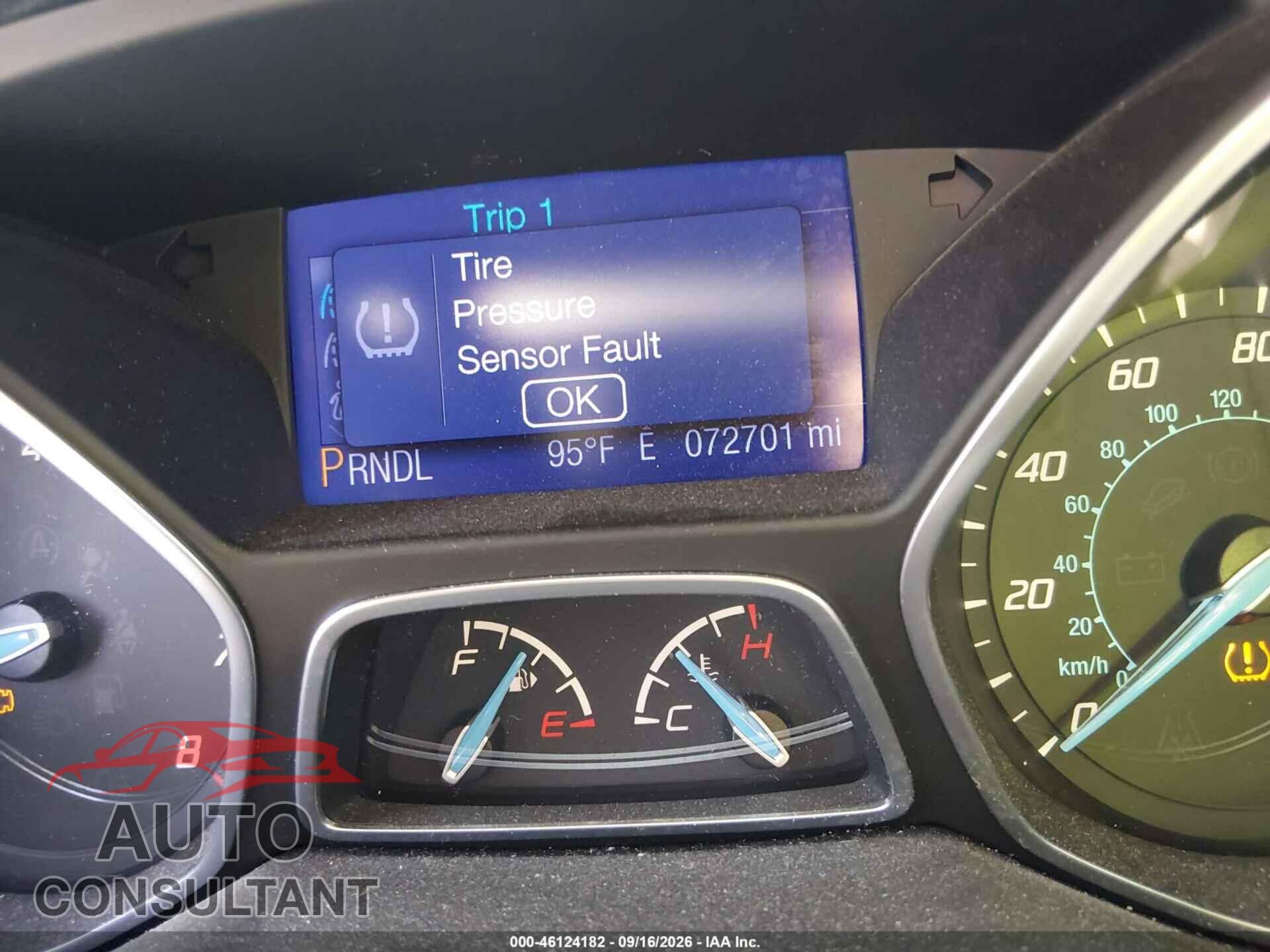 FORD FOCUS 2013 - 1FADP3K28DL115193