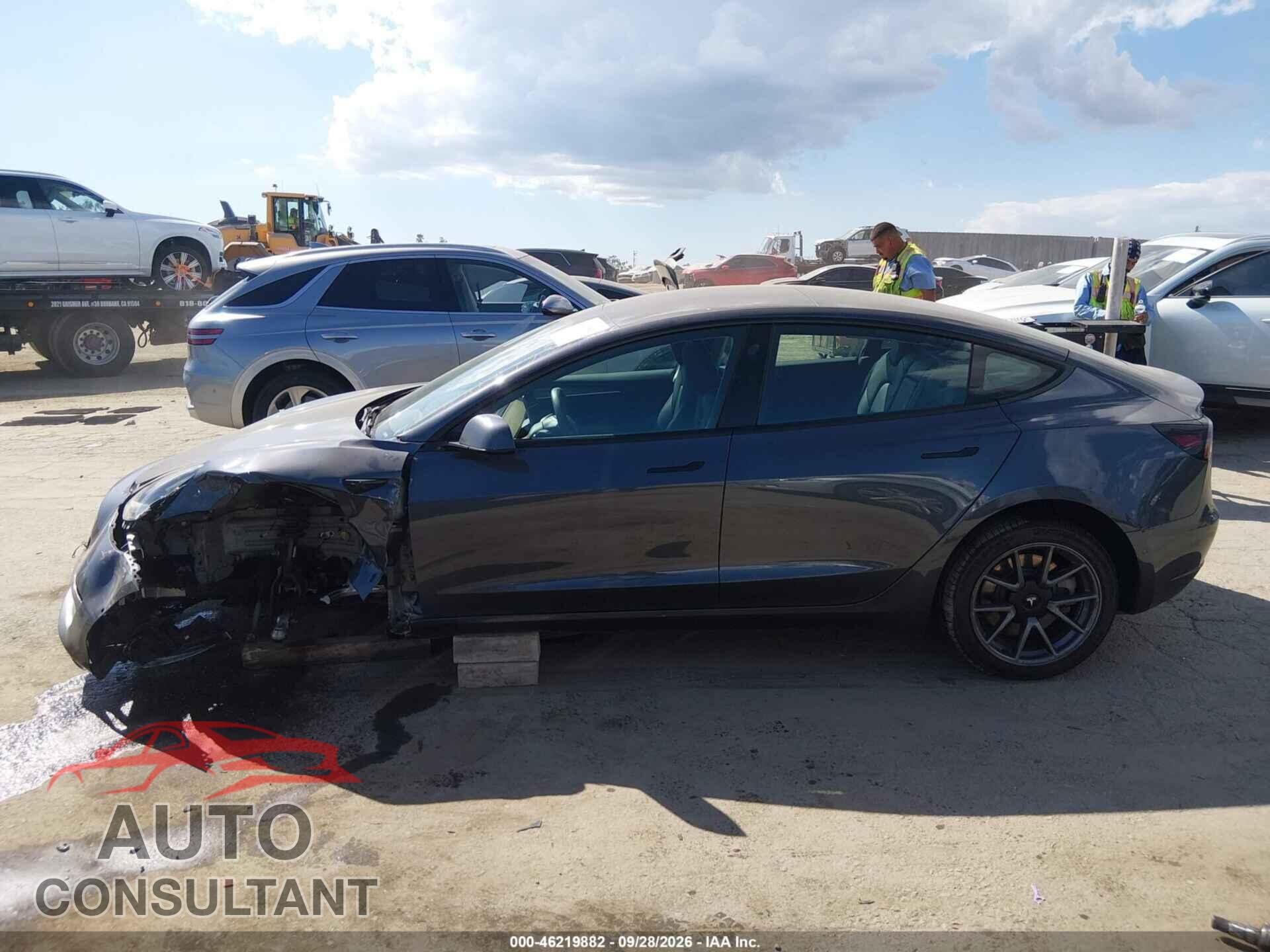 TESLA MODEL 3 2022 - 5YJ3E1EB8NF255812