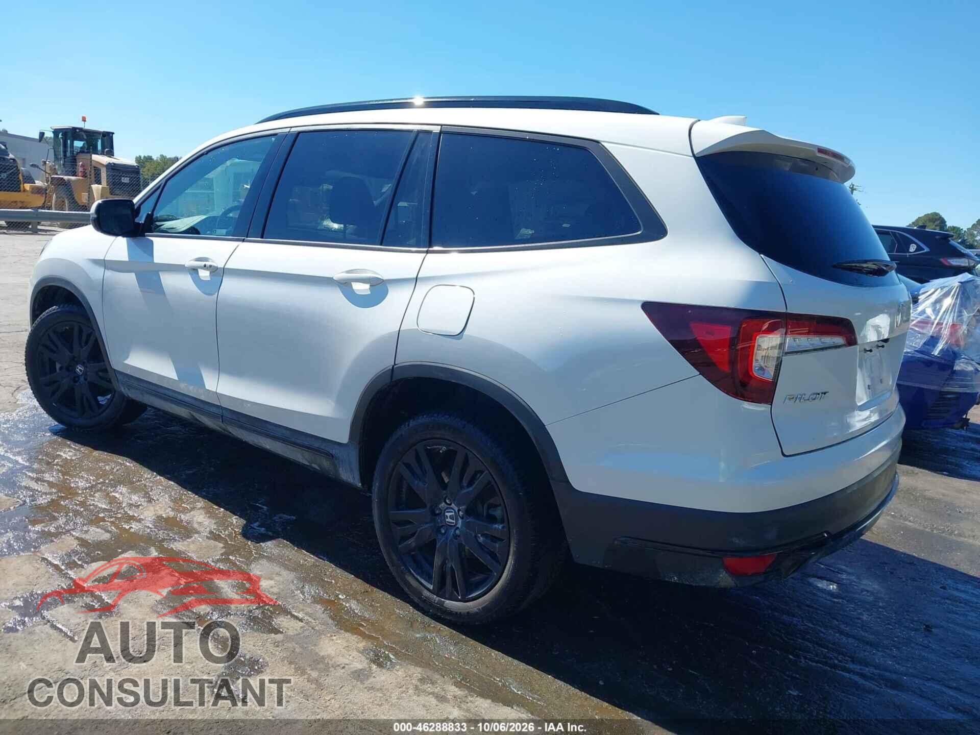 HONDA PILOT 2022 - 5FNYF6H73NB013856
