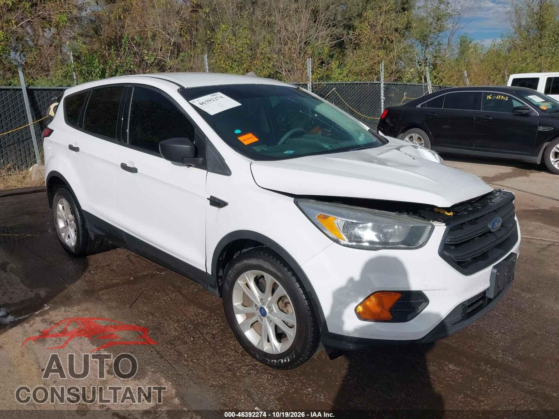 FORD ESCAPE 2017 - 1FMCU0F78HUE95070