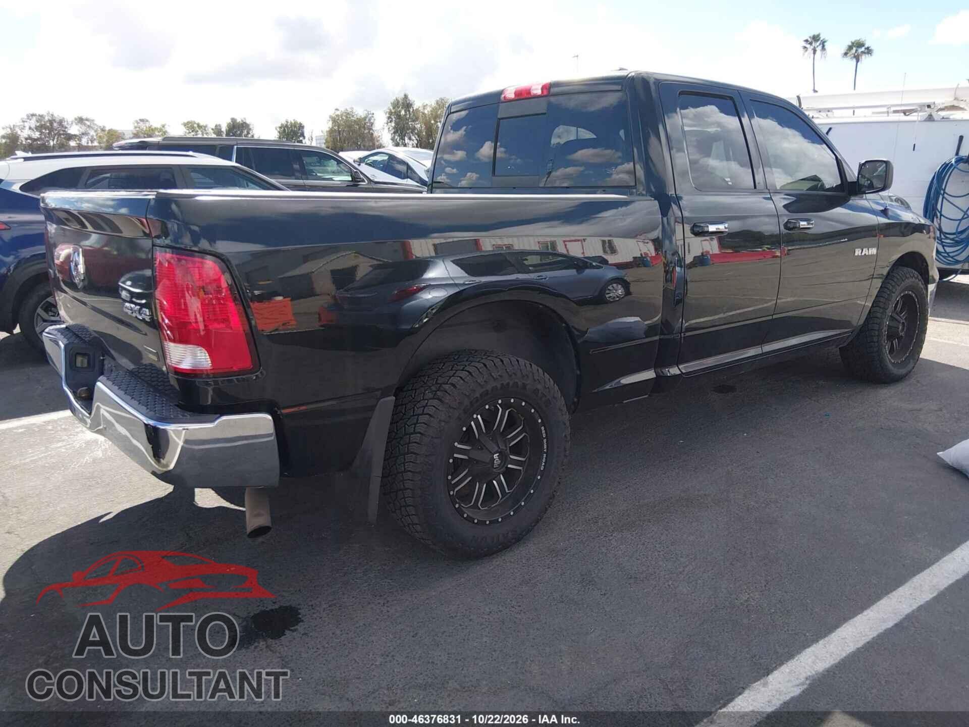 DODGE RAM 1500 2010 - 1D7RV1GP0AS160974