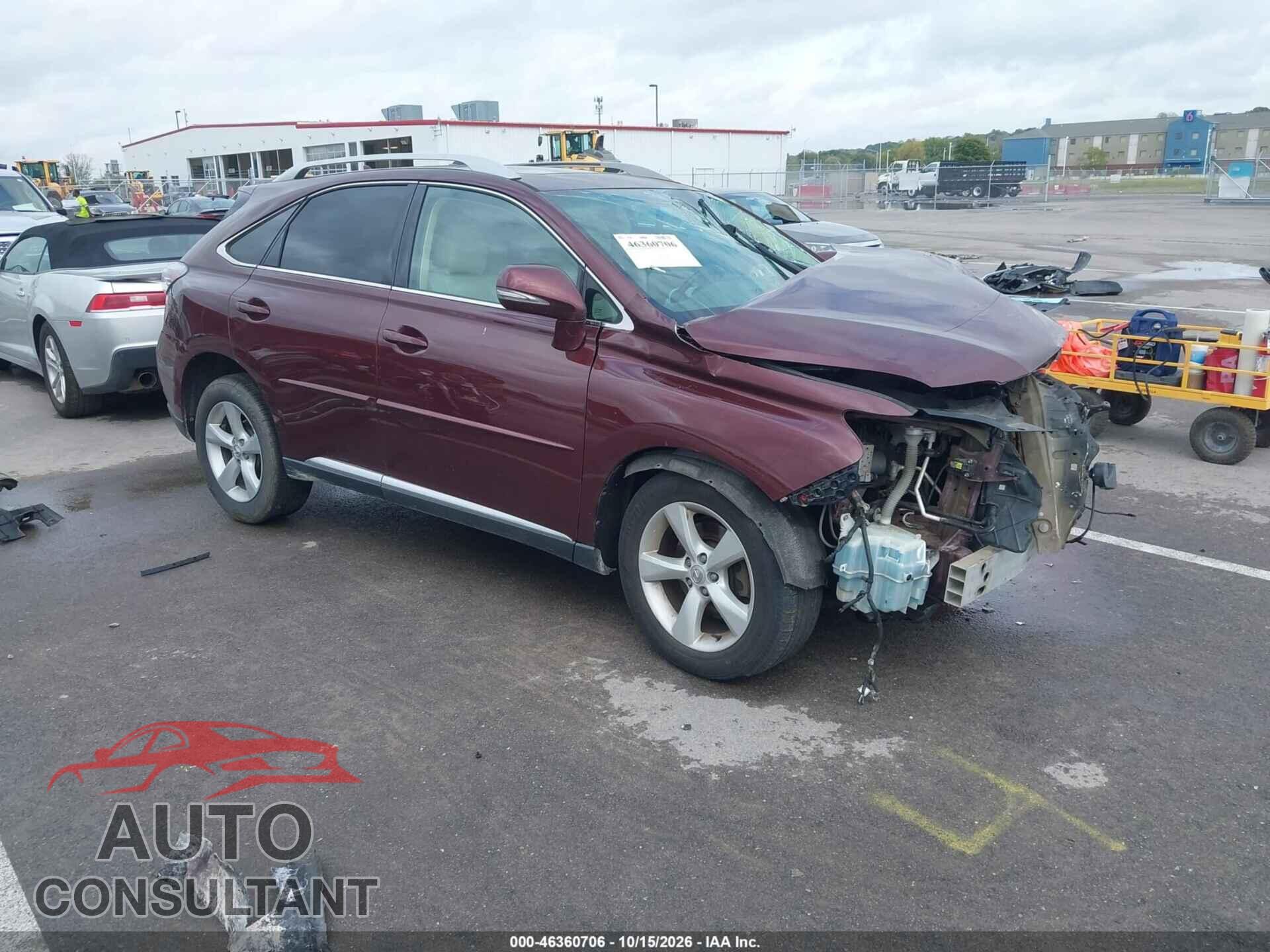 LEXUS RX 350 2013 - 2T2BK1BA0DC187617