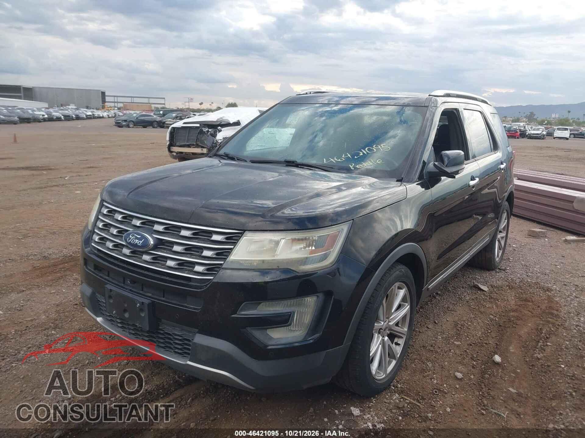 FORD EXPLORER 2017 - 1FM5K7F82HGC34015