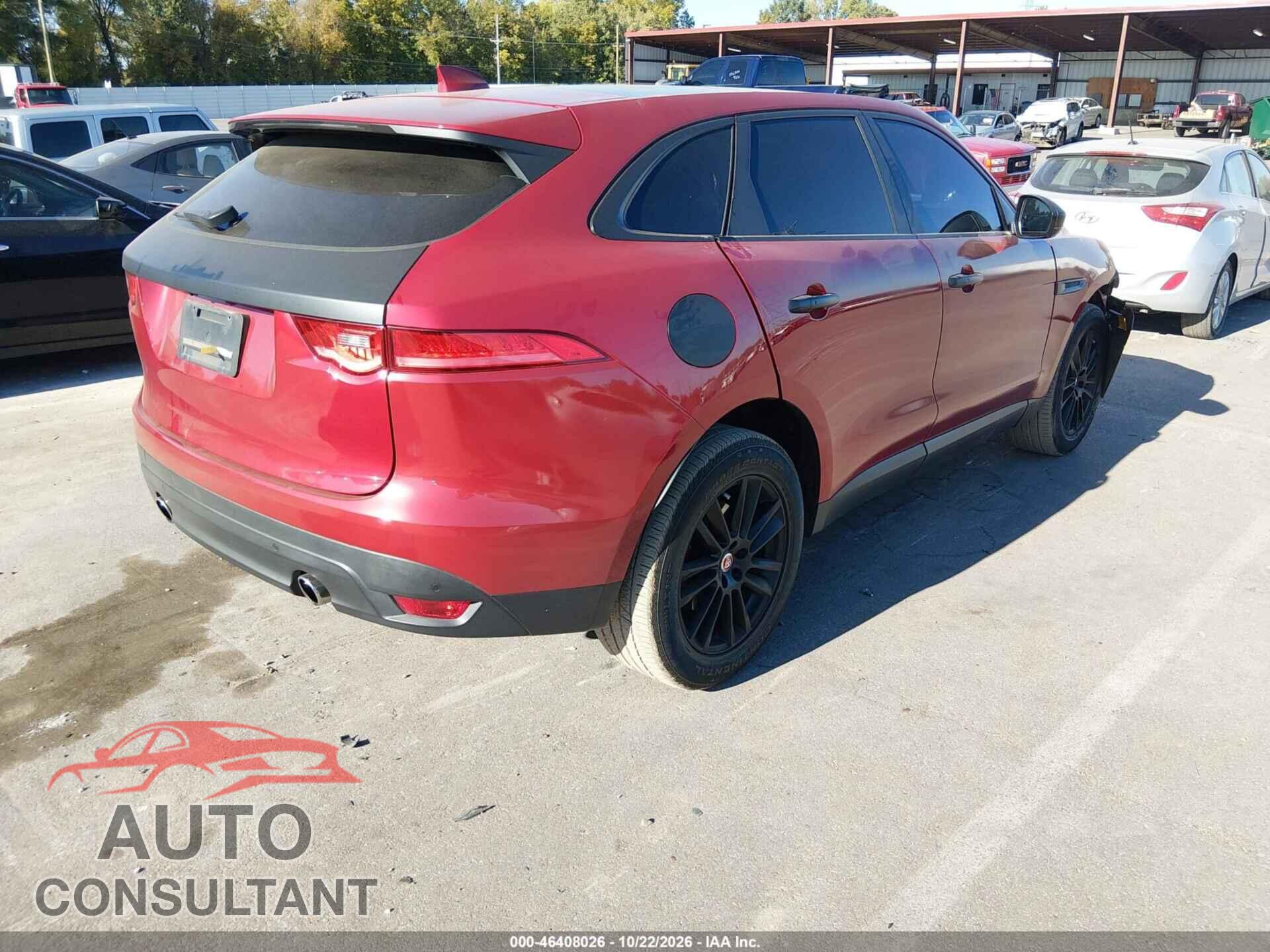 JAGUAR F-PACE 2017 - SADCK2BV7HA887585