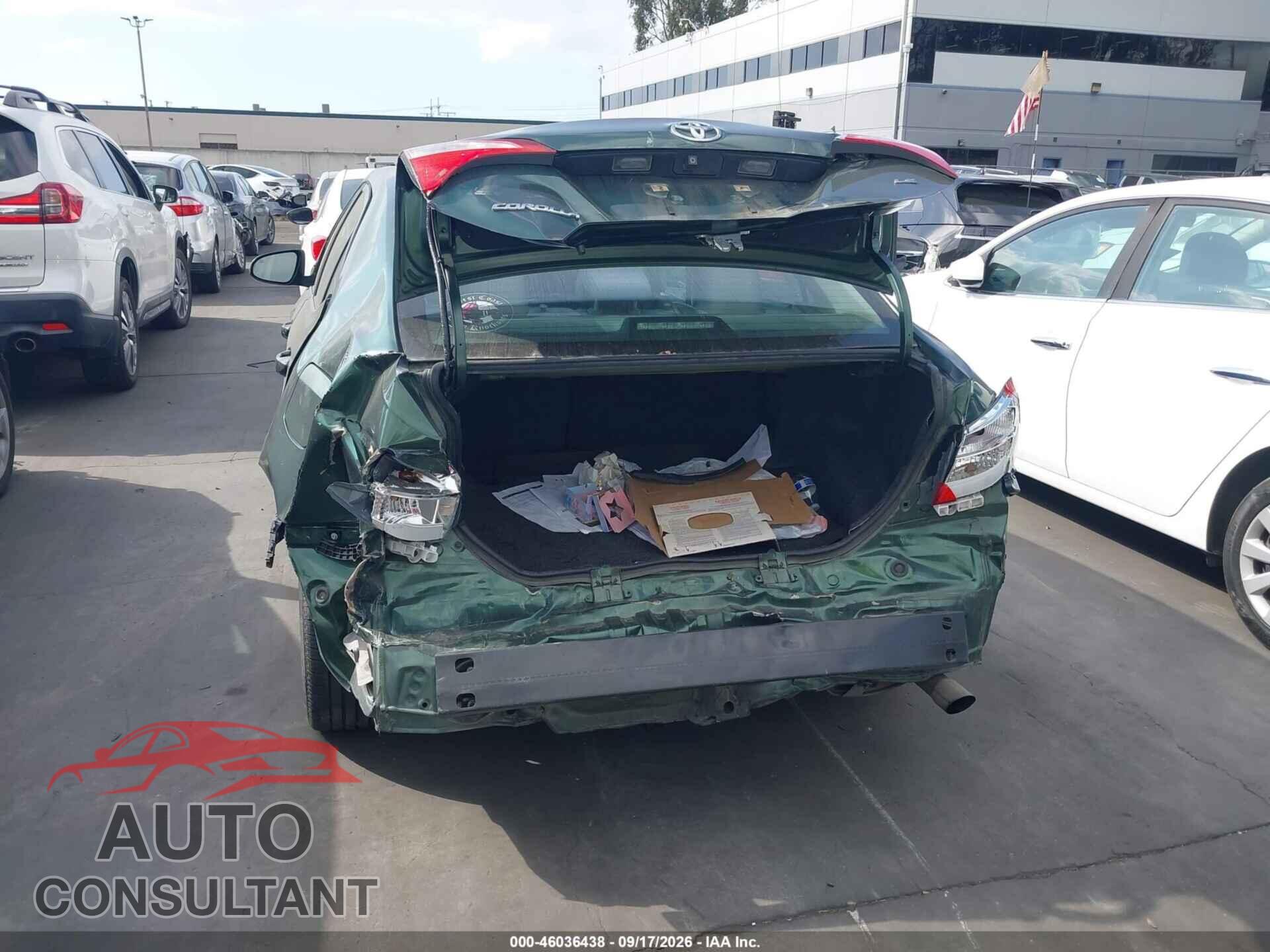 TOYOTA COROLLA 2014 - 5YFBURHE1EP100445