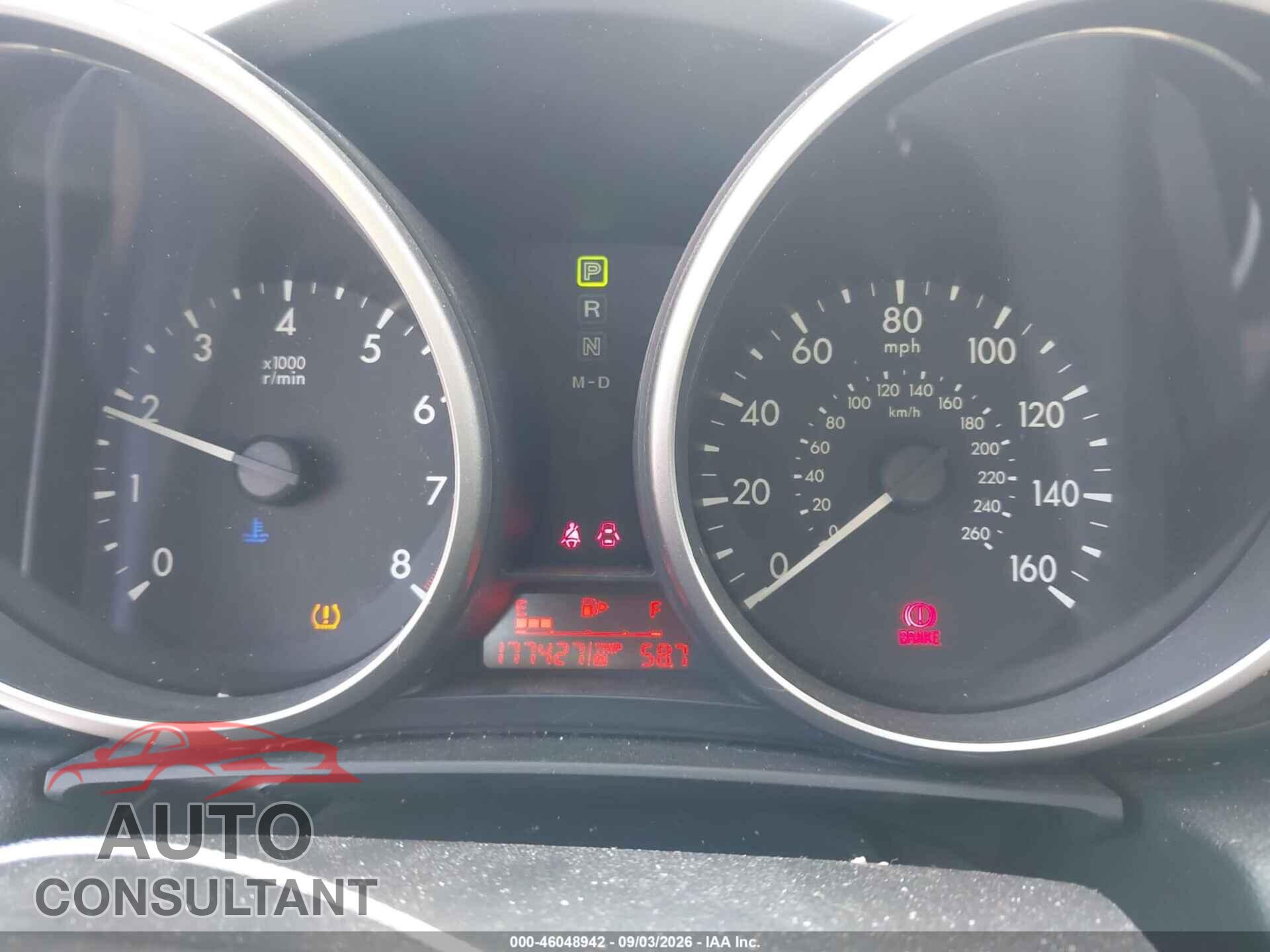 MAZDA MAZDA3 2011 - JM1BL1VG7B1490669