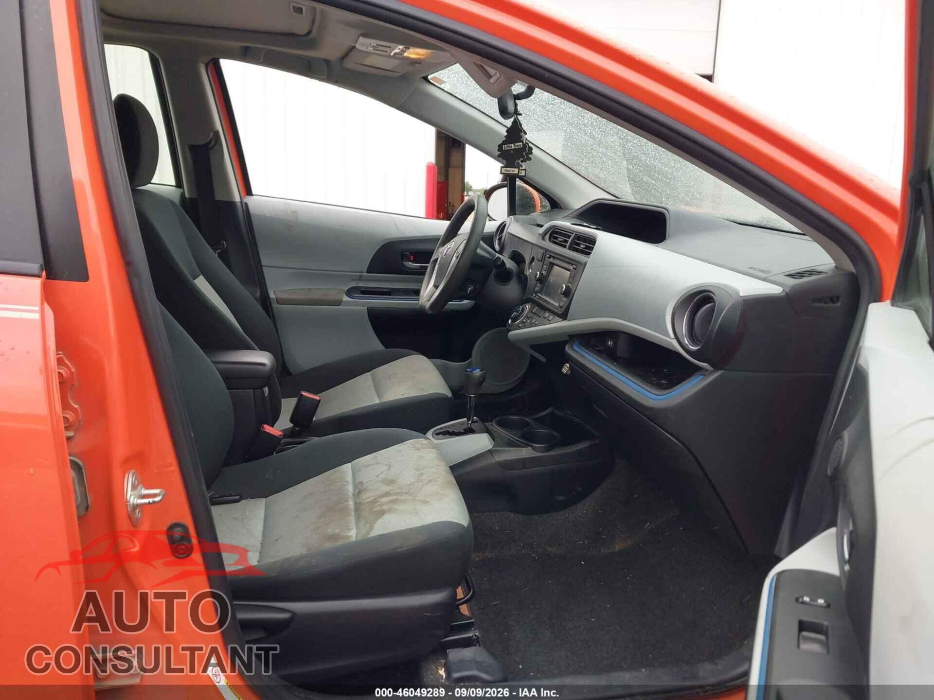 TOYOTA PRIUS C 2012 - JTDKDTB37C1004888