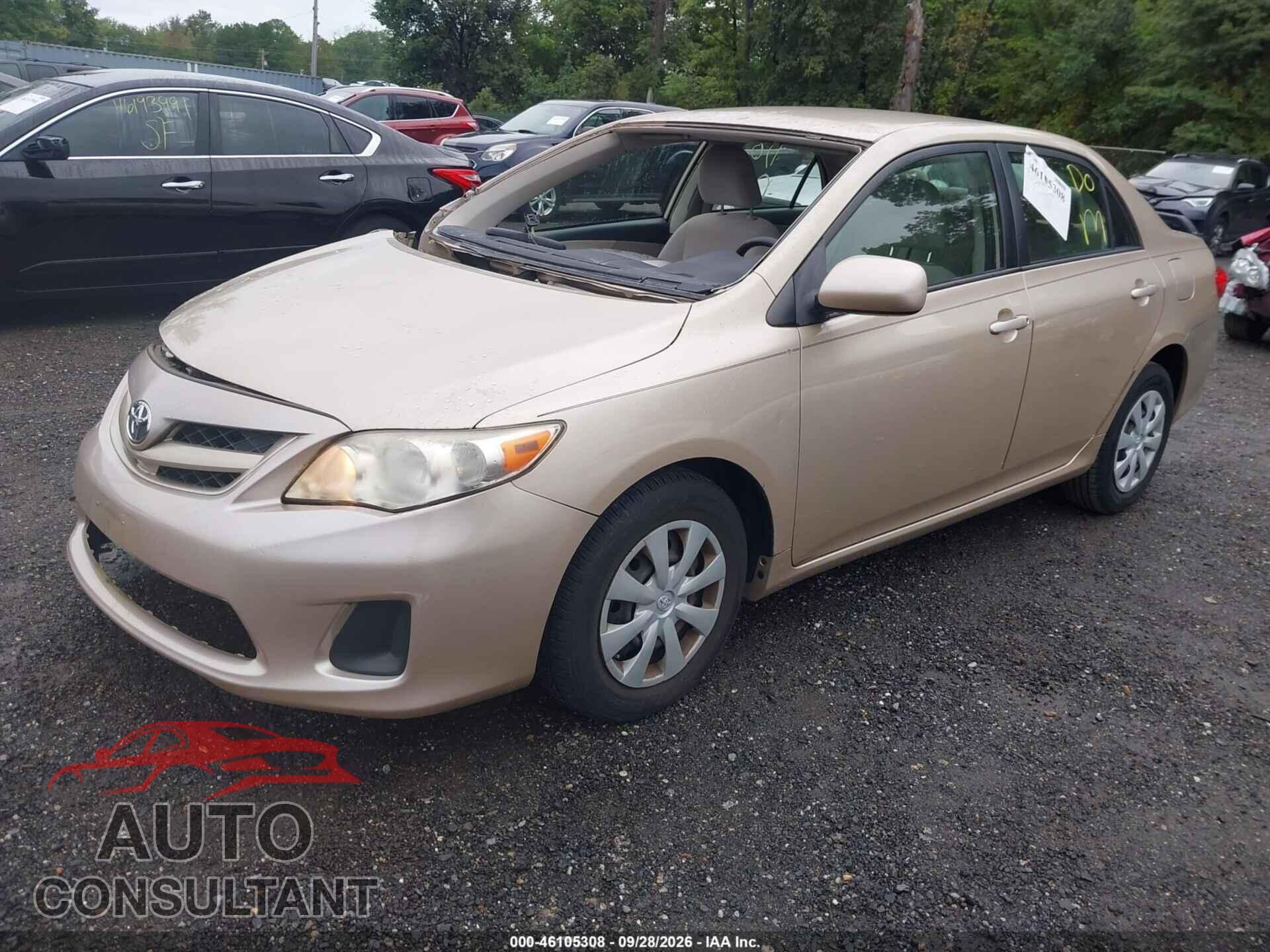 TOYOTA COROLLA 2011 - JTDBU4EE7B9130963