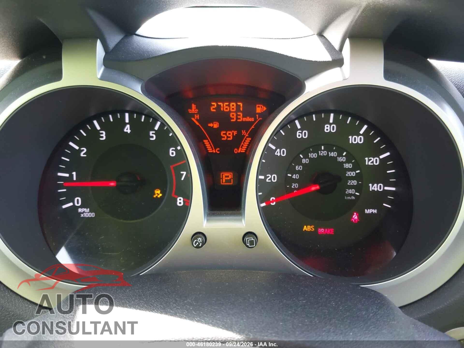 NISSAN JUKE 2014 - JN8AF5MV8ET364683