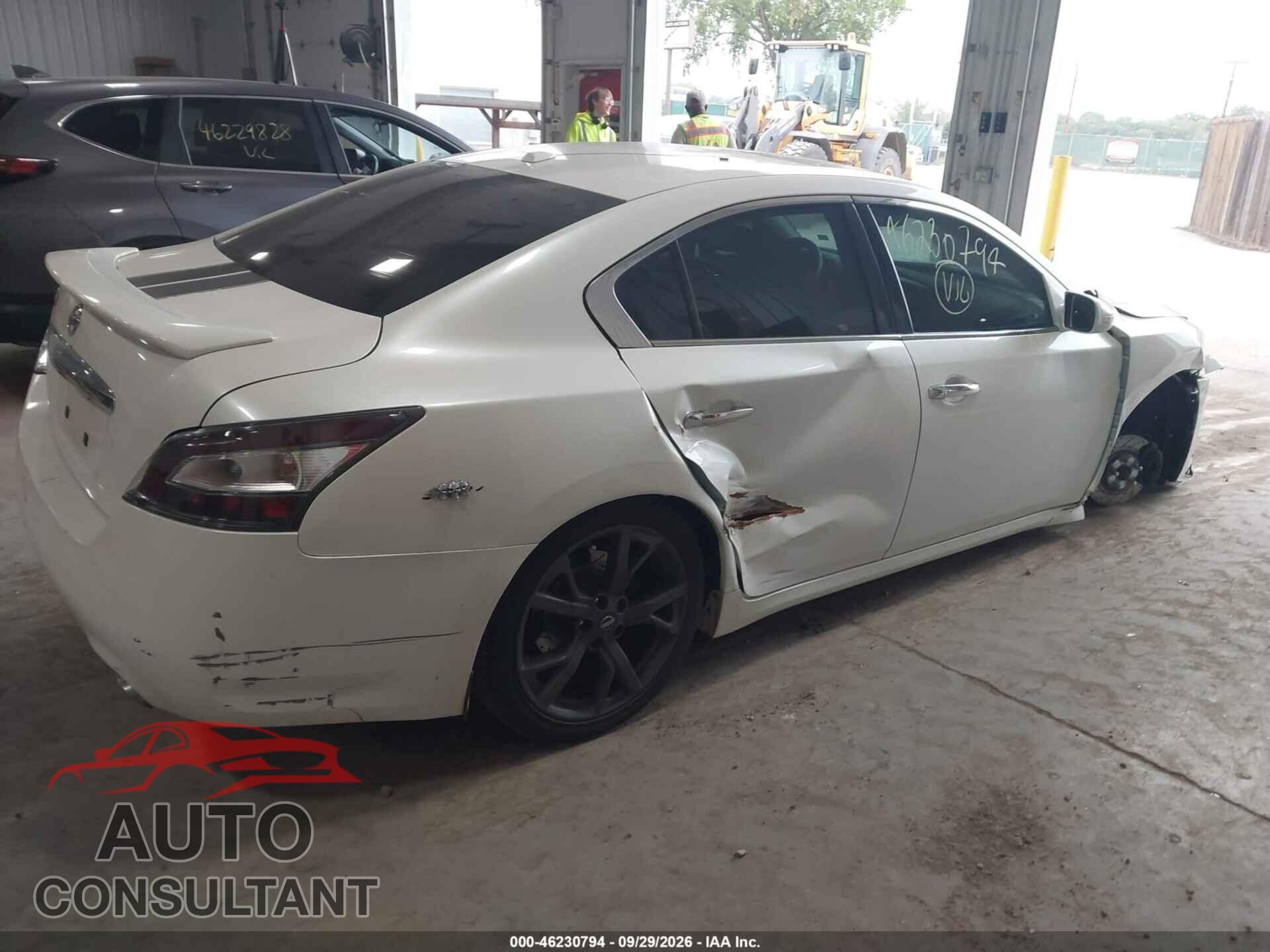 NISSAN MAXIMA 2014 - 1N4AA5AP4EC457934