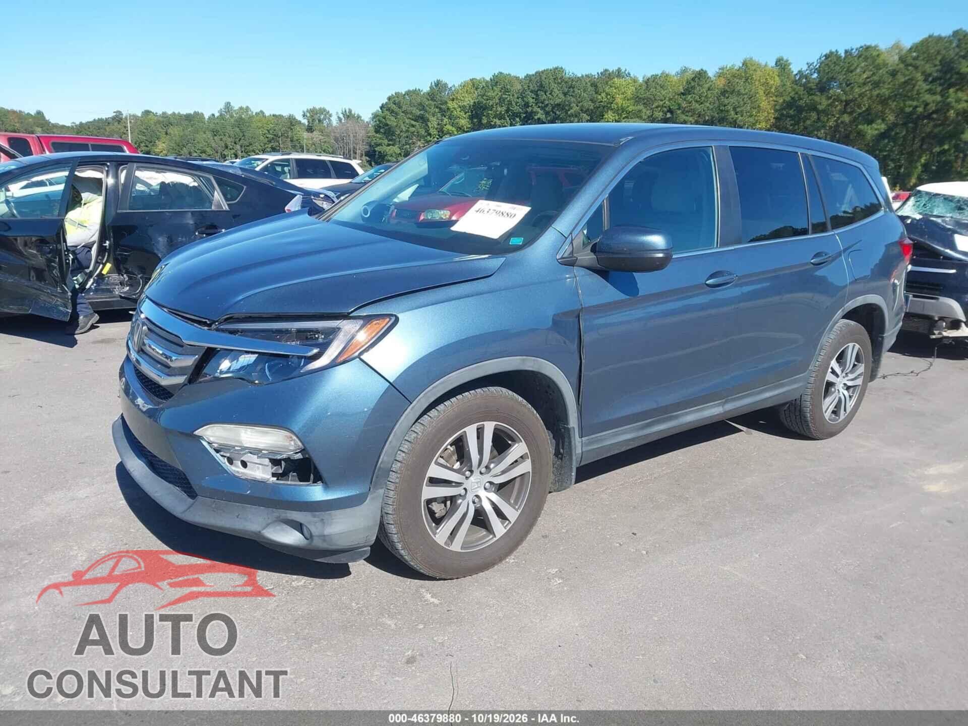 HONDA PILOT 2016 - 5FNYF6H45GB074263