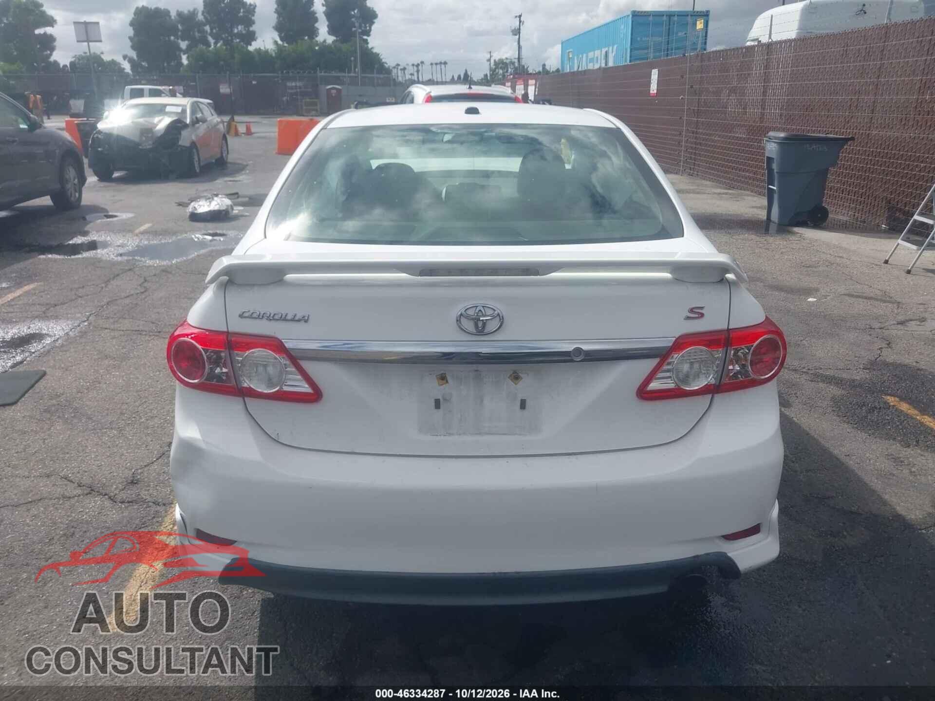 TOYOTA COROLLA 2012 - 2T1BU4EE6CC914188