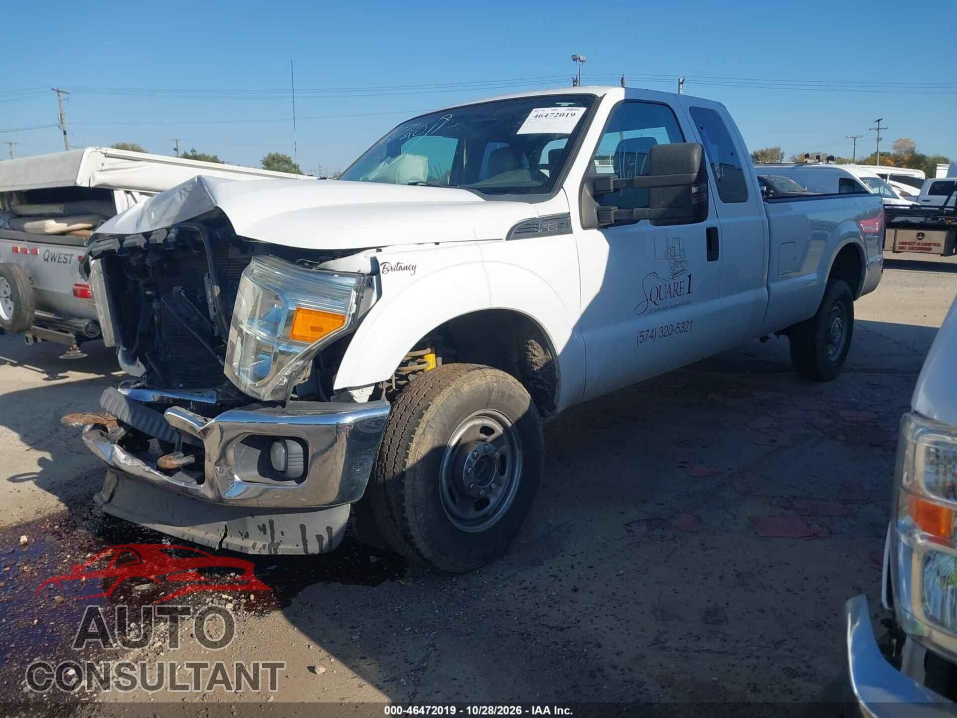 FORD F-250 2013 - 1FT7X2B66DEA75785