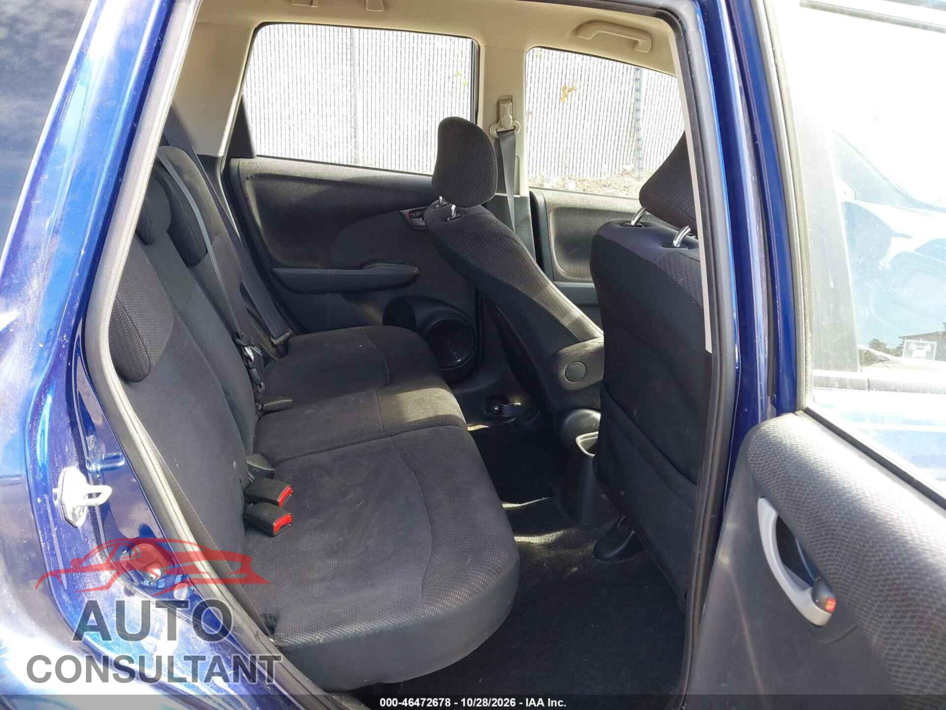 HONDA FIT 2013 - JHMGE8H60DC045353