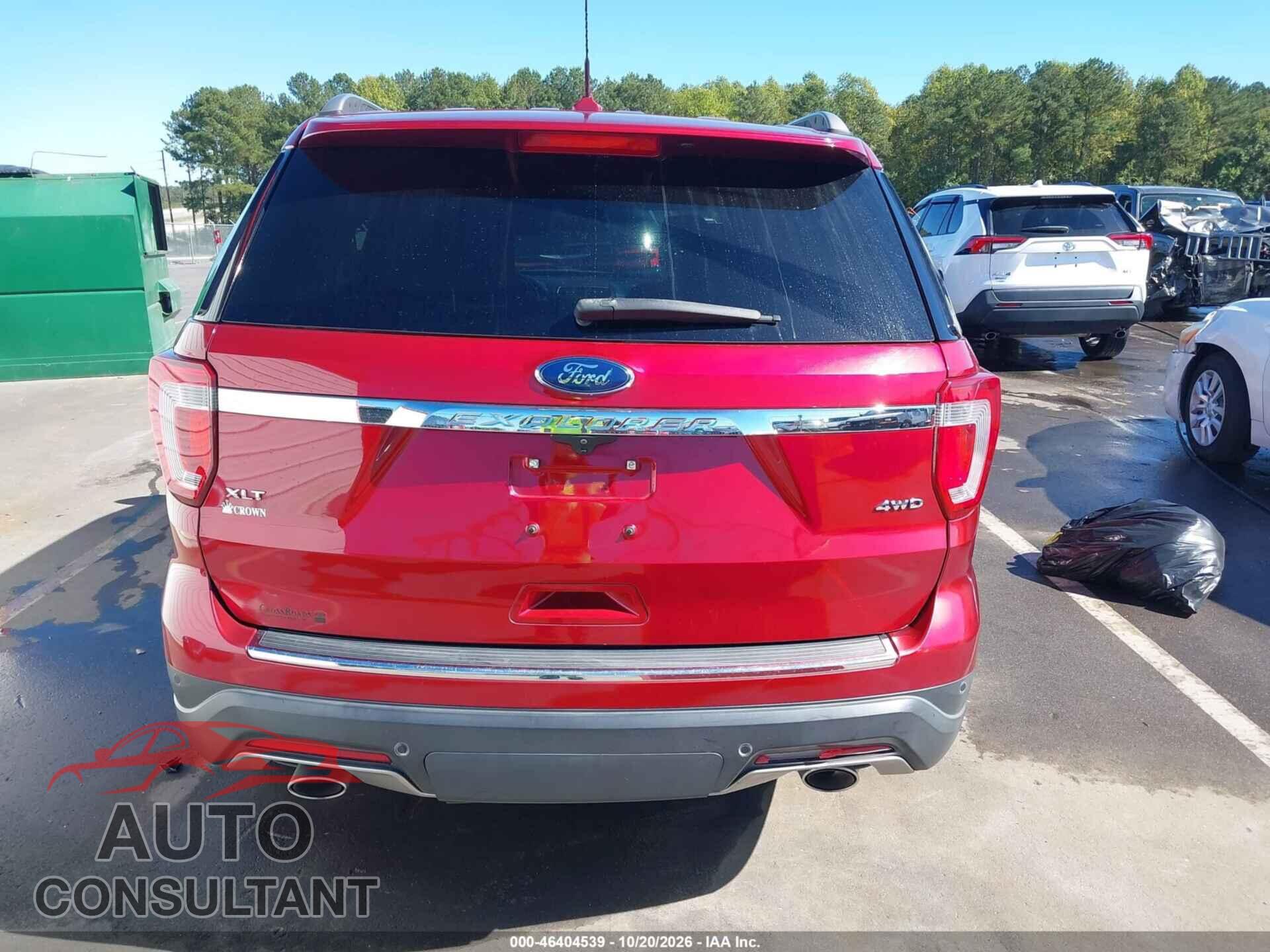 FORD EXPLORER 2018 - 1FM5K8D86JGA95330