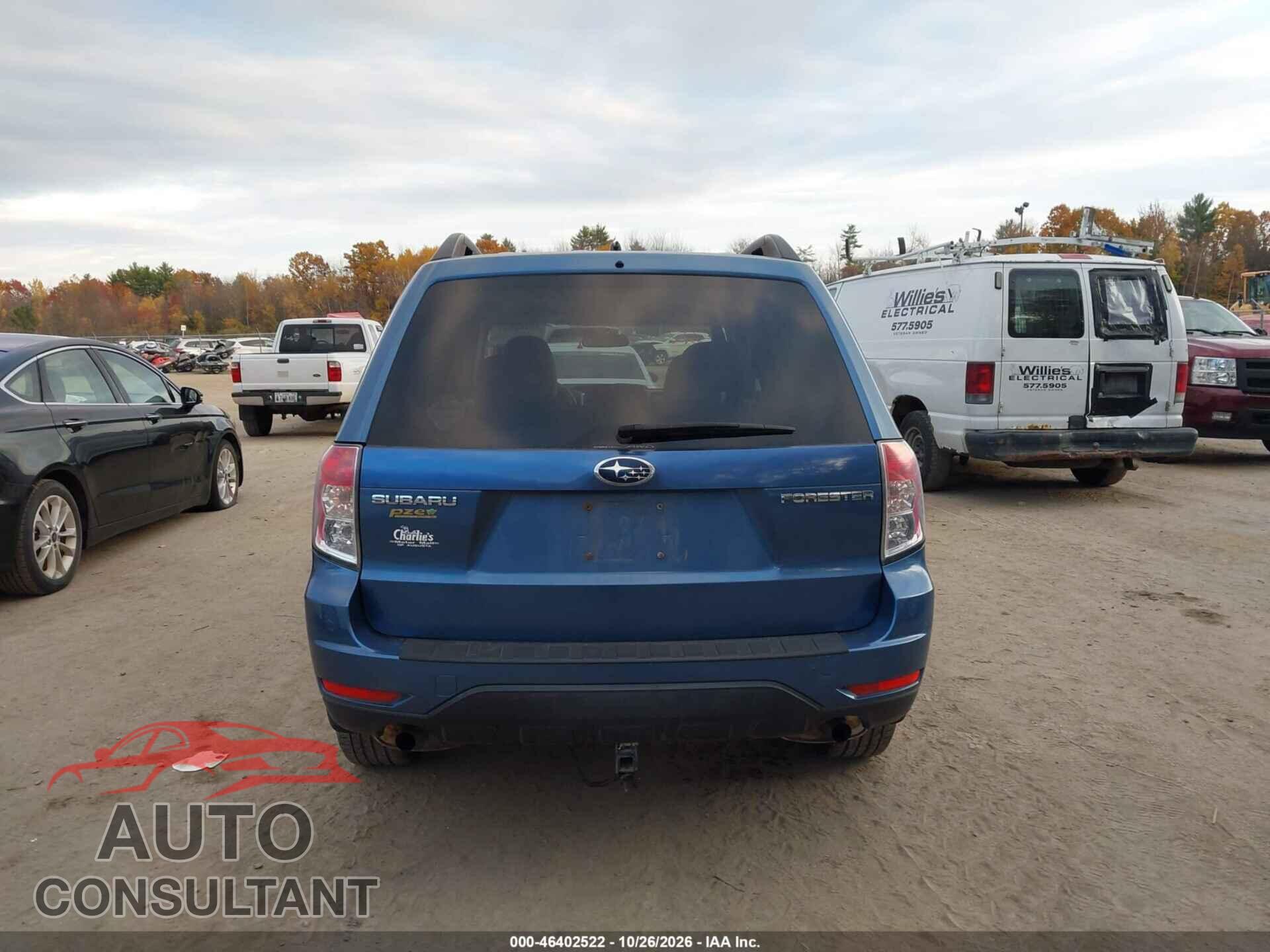 SUBARU FORESTER 2009 - JF2SH63629H778644